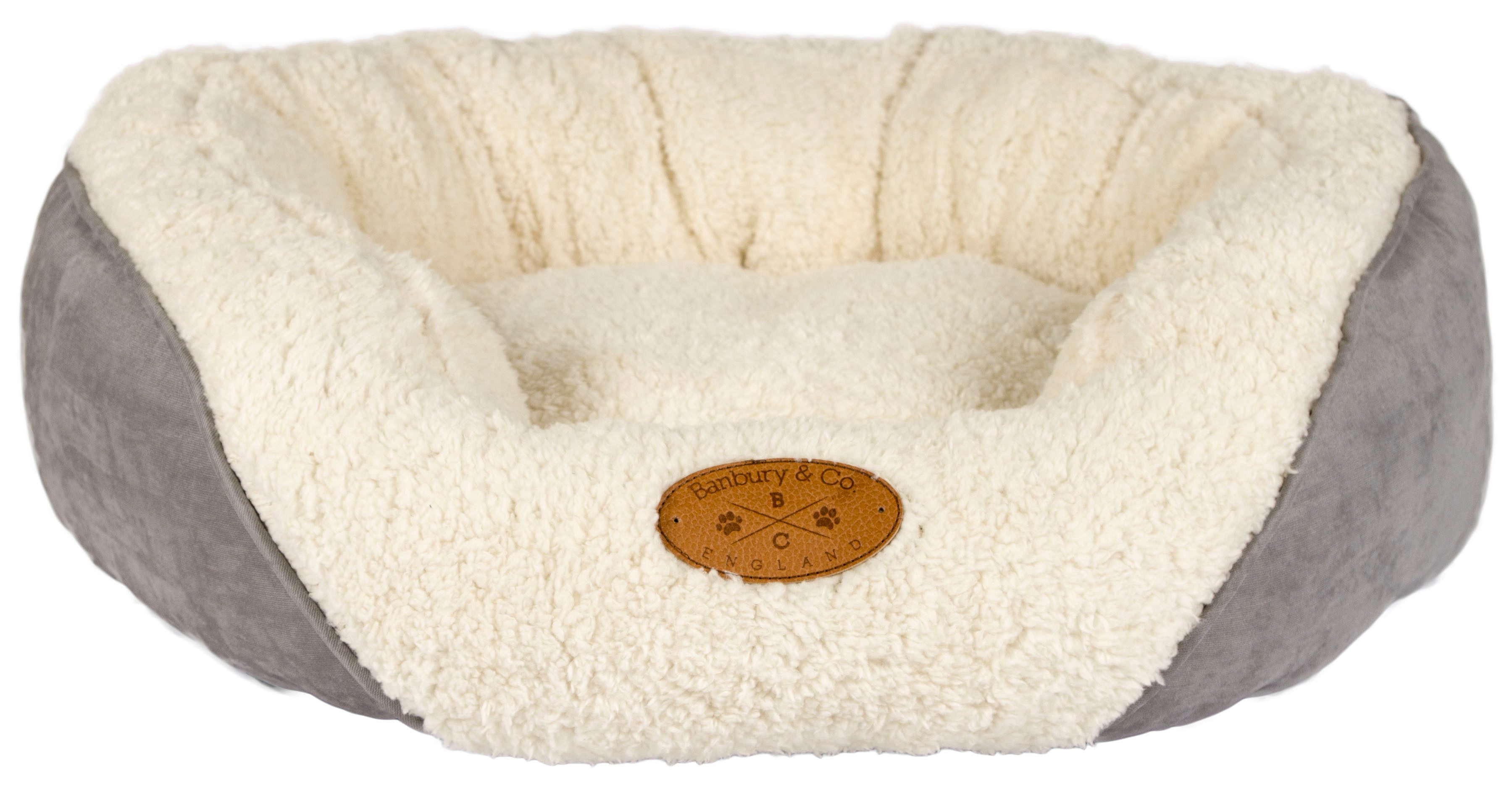 HEIM Tierbett Heimtier-Luxus-Bett "Banbury", Kissenbezug abnehmbar und waschbar