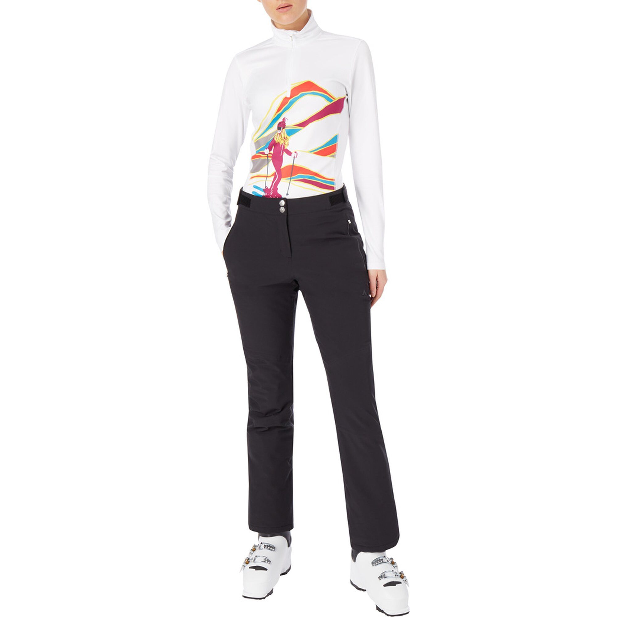 McKINLEY Skihose Da.-Ski-Hose Diva sht II W BLACK NIGHT