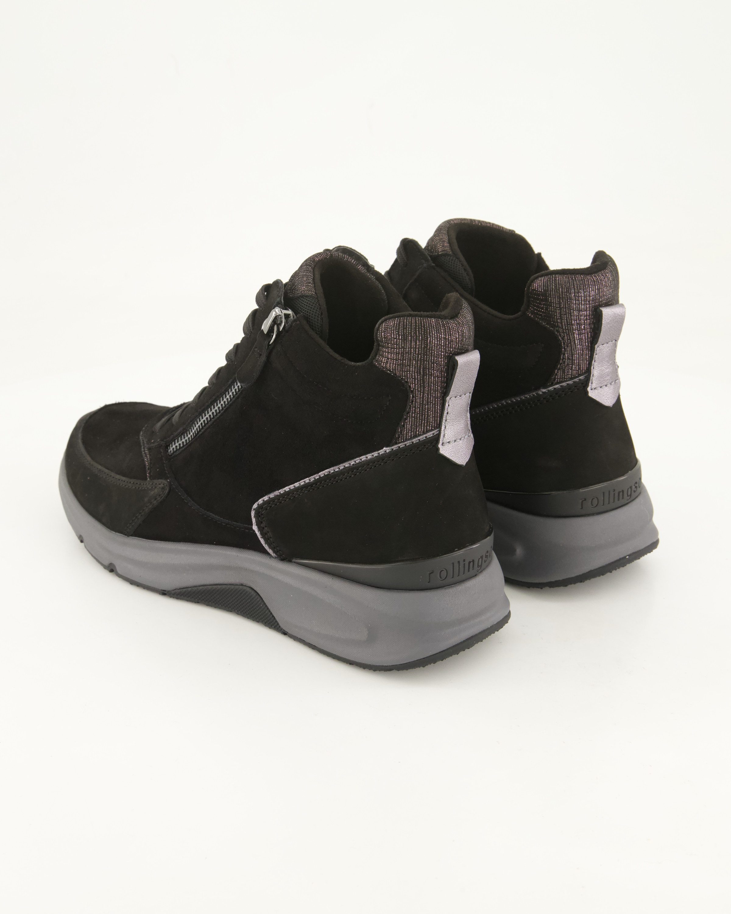 rollingsoft 0803.02.007 Schnürstiefelette Obermaterial: Leder