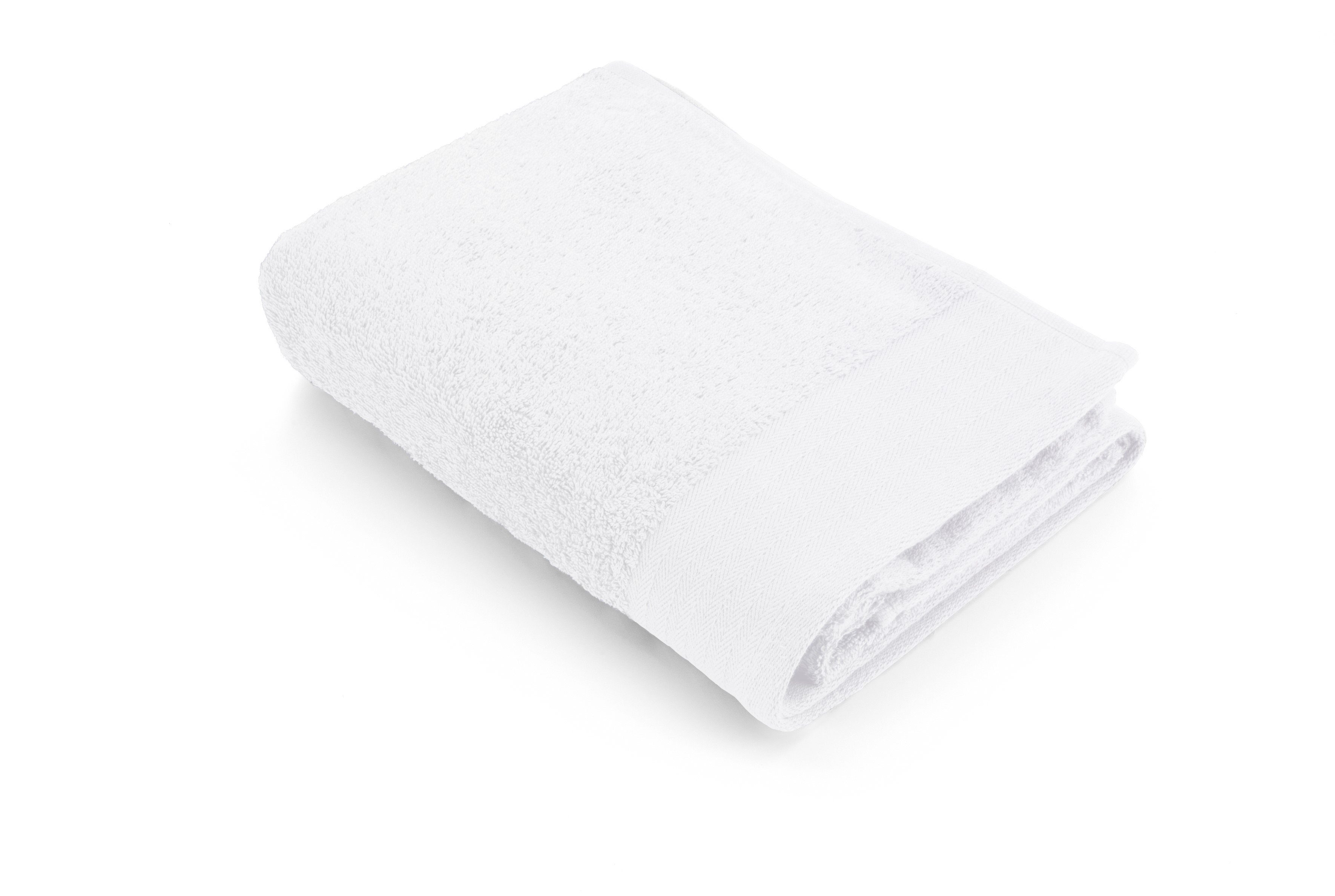 Walra Handtuch Badetuch Soft cm, Cotton (1-St) - 60x110 Weiß Baumwolle