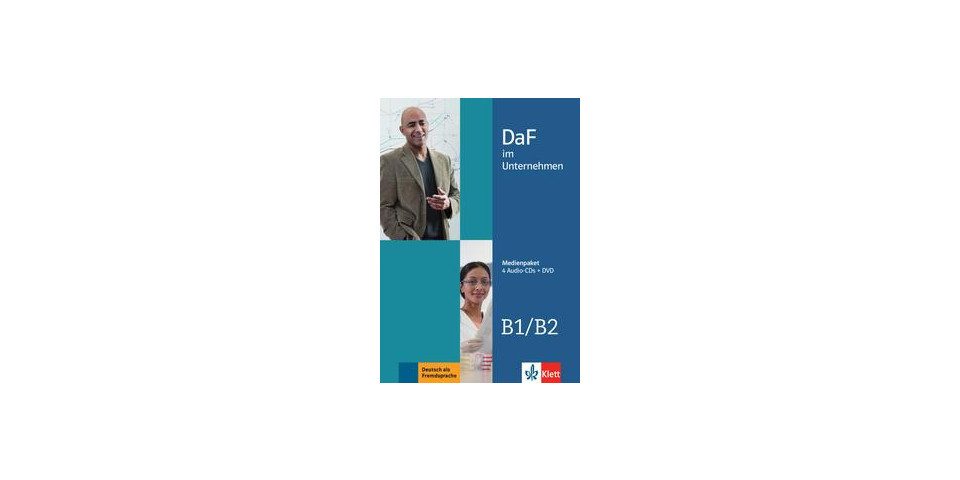 DaF im Unternehmen B1, 4 Audio-CDs + DVD