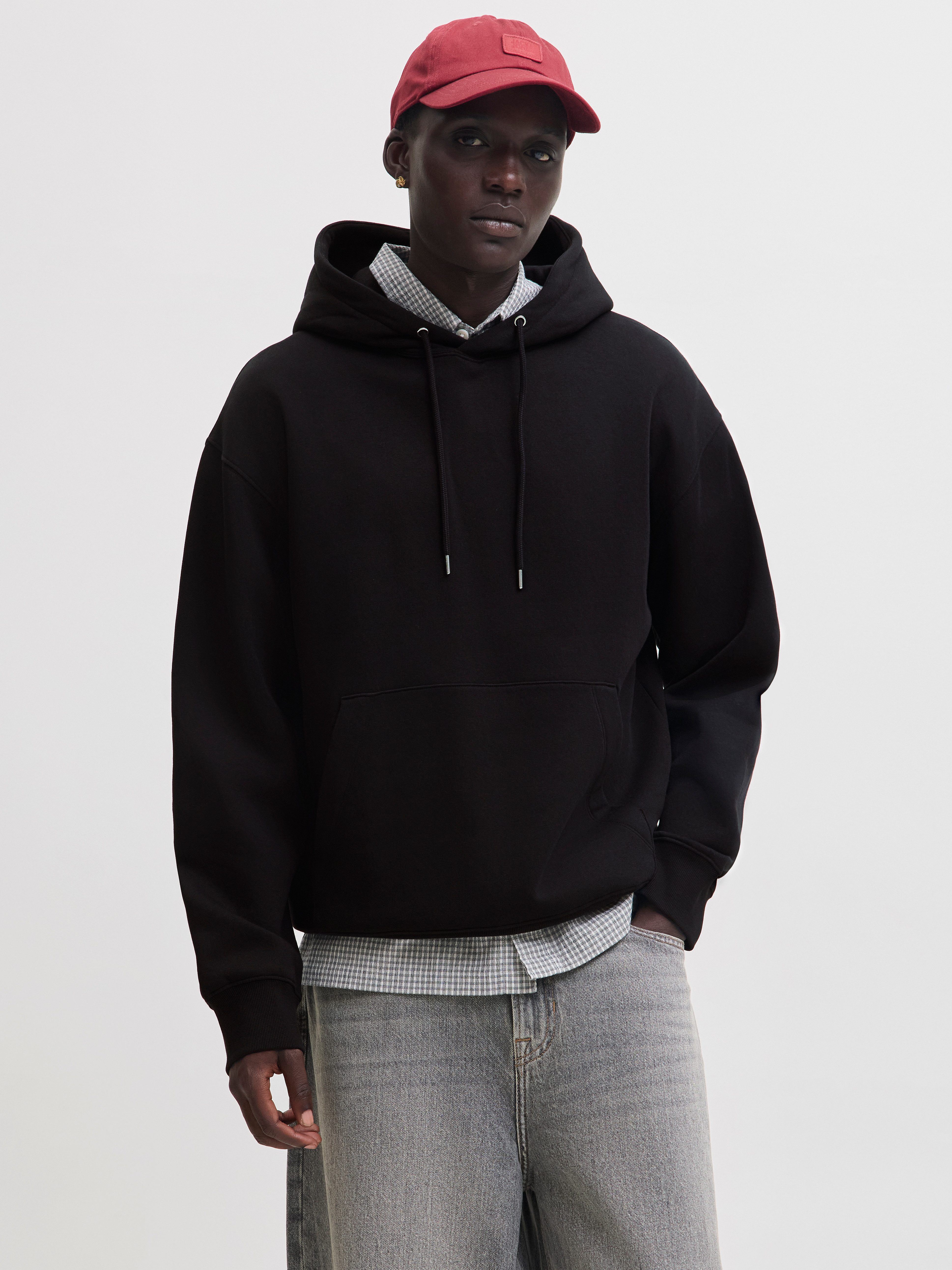 Jack & Jones Kapuzensweatshirt JJEACE SWEAT HOOD NOOS Baumwollmischung, relaxed fit