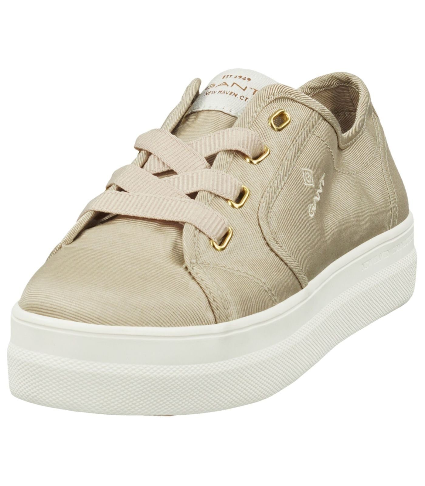 Gant Sneaker Textil Plateausneaker Beige