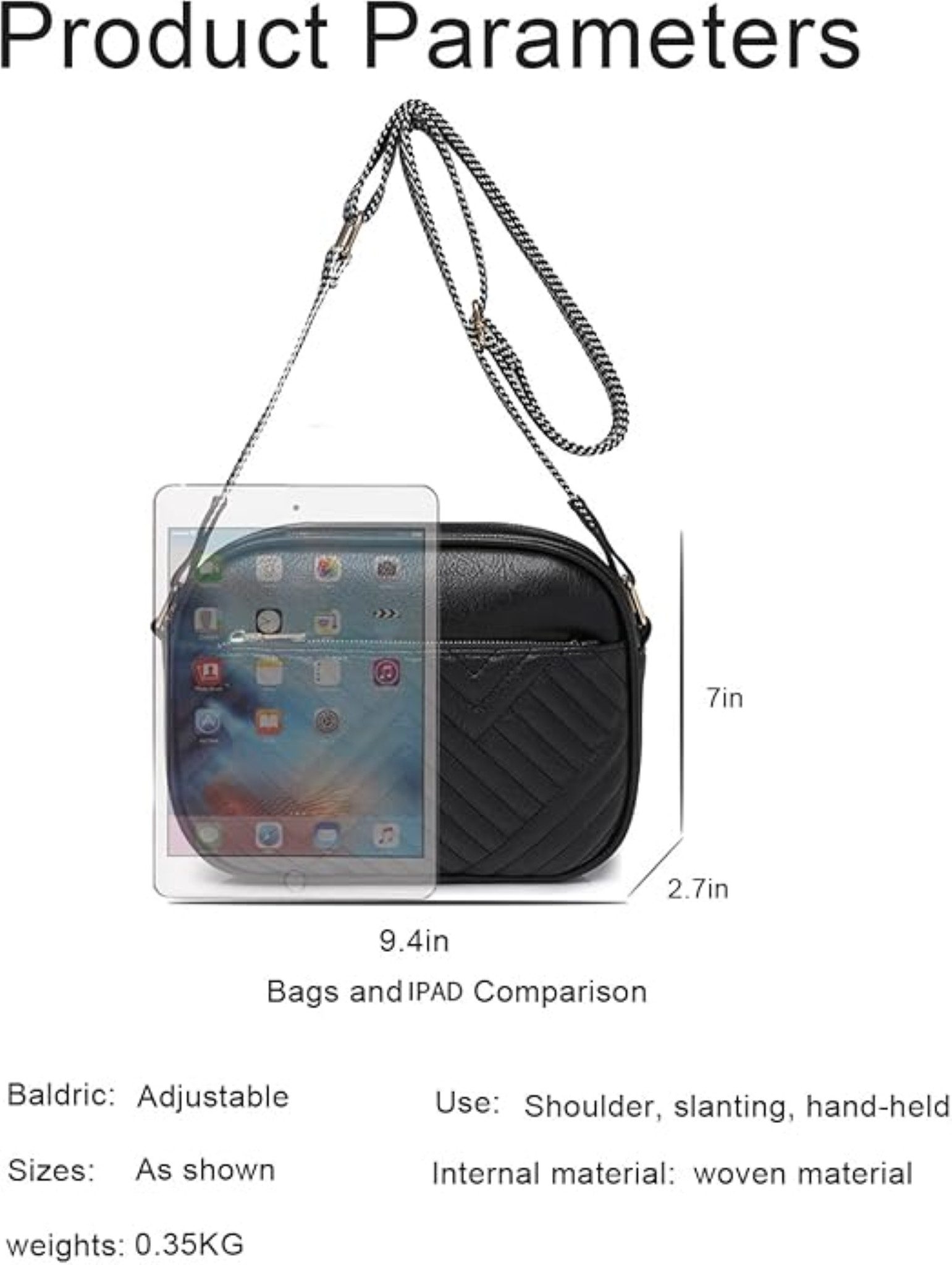 LA CUTE Umhängetasche Damen Crossbody-Tasche aus veganem Leder mit breitem Riemen. (Kleine Schultertasche mit Reißverschluss und breitem Tragegurt., Crossbody-Tasche aus veganem Leder mit verstellbarem Riemen), Modische Crossbody-Tasche aus veganem Leder mit breitem Trageriemen.