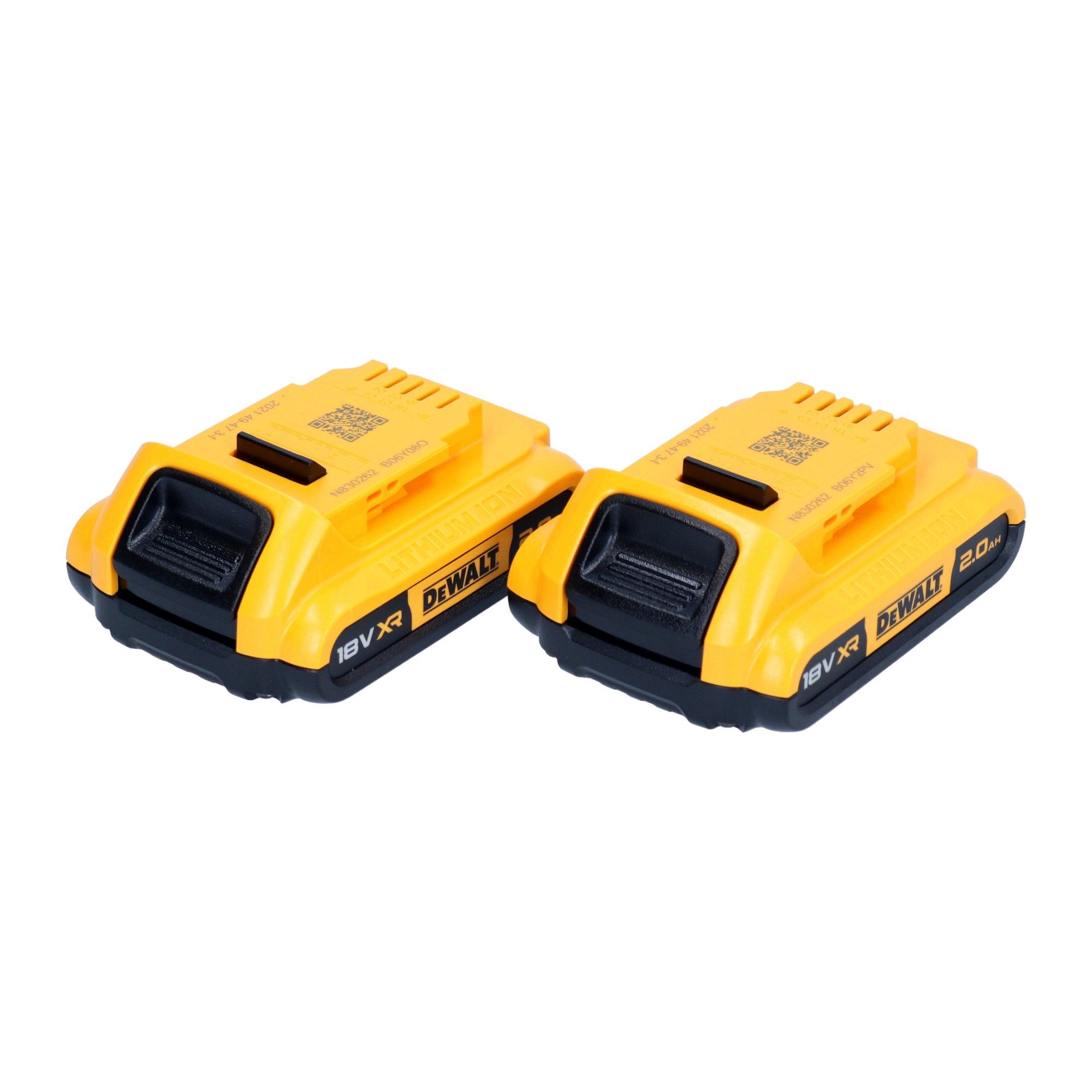 DeWalt DCB 183 D2 Akku Set 18 V 2,0 Ah / 2000 mAh Li-Ion 2 Stück Akkupacks