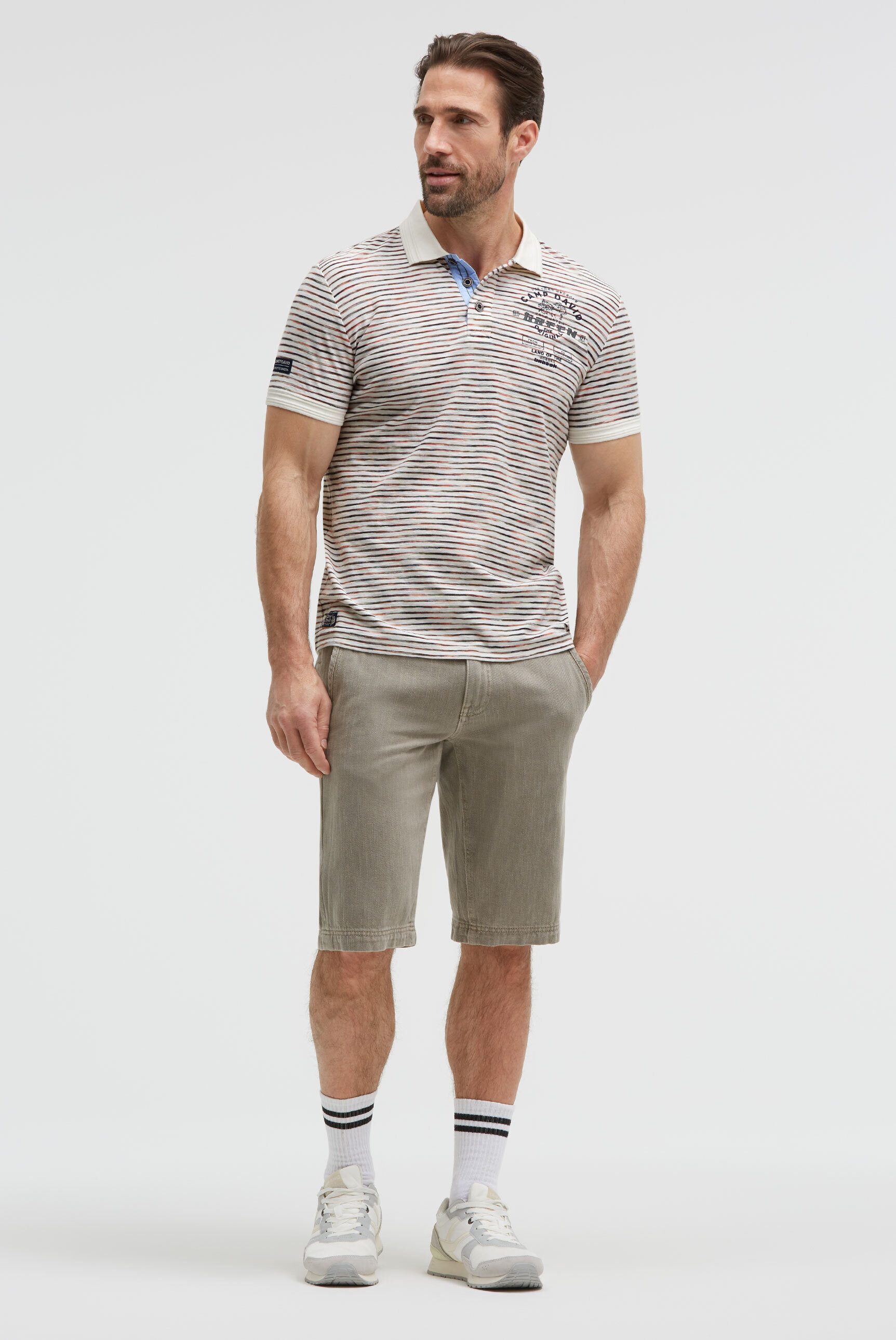 CAMP DAVID Poloshirt aus Baumwolle
