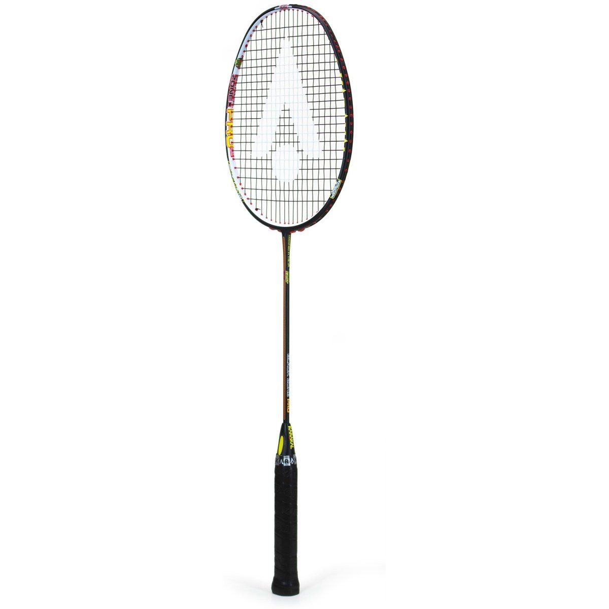 Karakal Badmintonschläger Black Zone Pro FF (86g/ausgewogen) schwarz - besaitet
