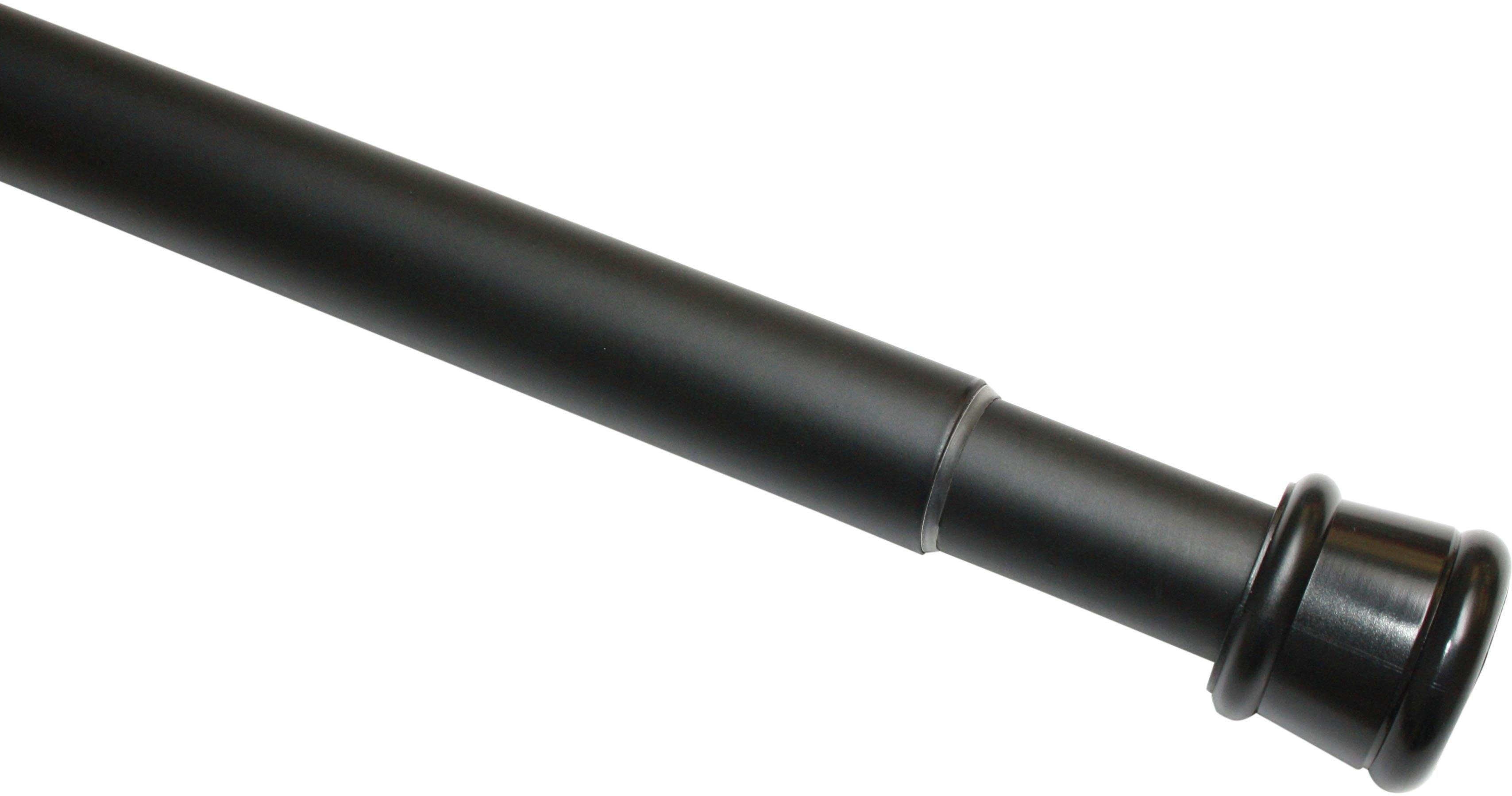 GARDINIA Scheibenstange Spannstange Ø 23/26 mm, ausdrehbar, ohne Bohren, geklemmt, Aluminium, vielseitig einsetzbar