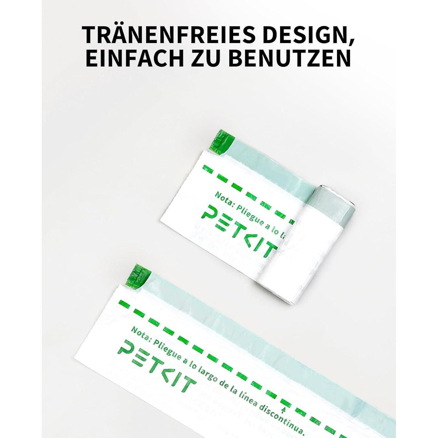 LuxusKollektion Hygienebeutelspender Katzentoilettenbeutel Zugbänder Kratzfest Katzenstreu 1 Rollo 18