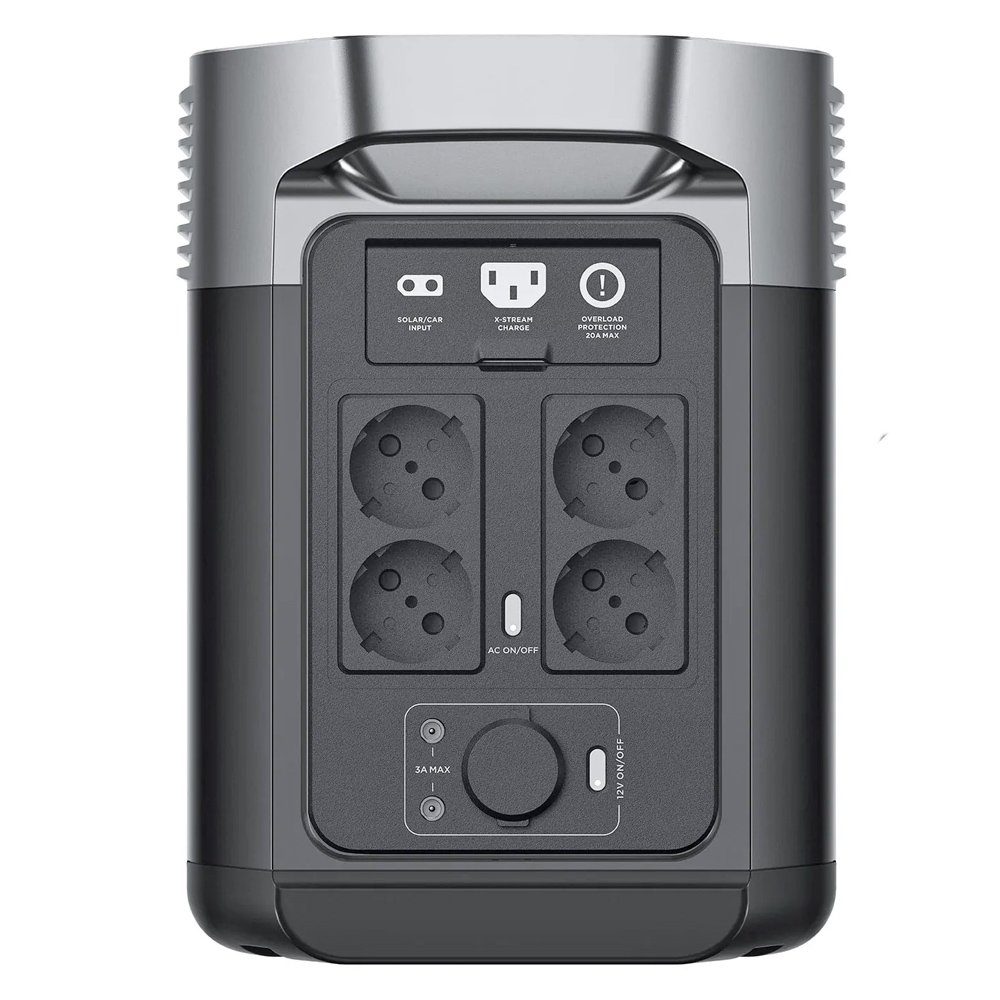 2 Ecoflow mit Delta Powerstation USB-Verlängerung Smart-Home-Station Ecoflow