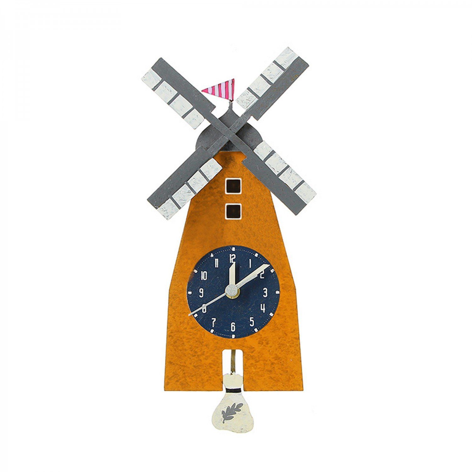 mitienda Mechanische Uhr Wanduhr Windmühle