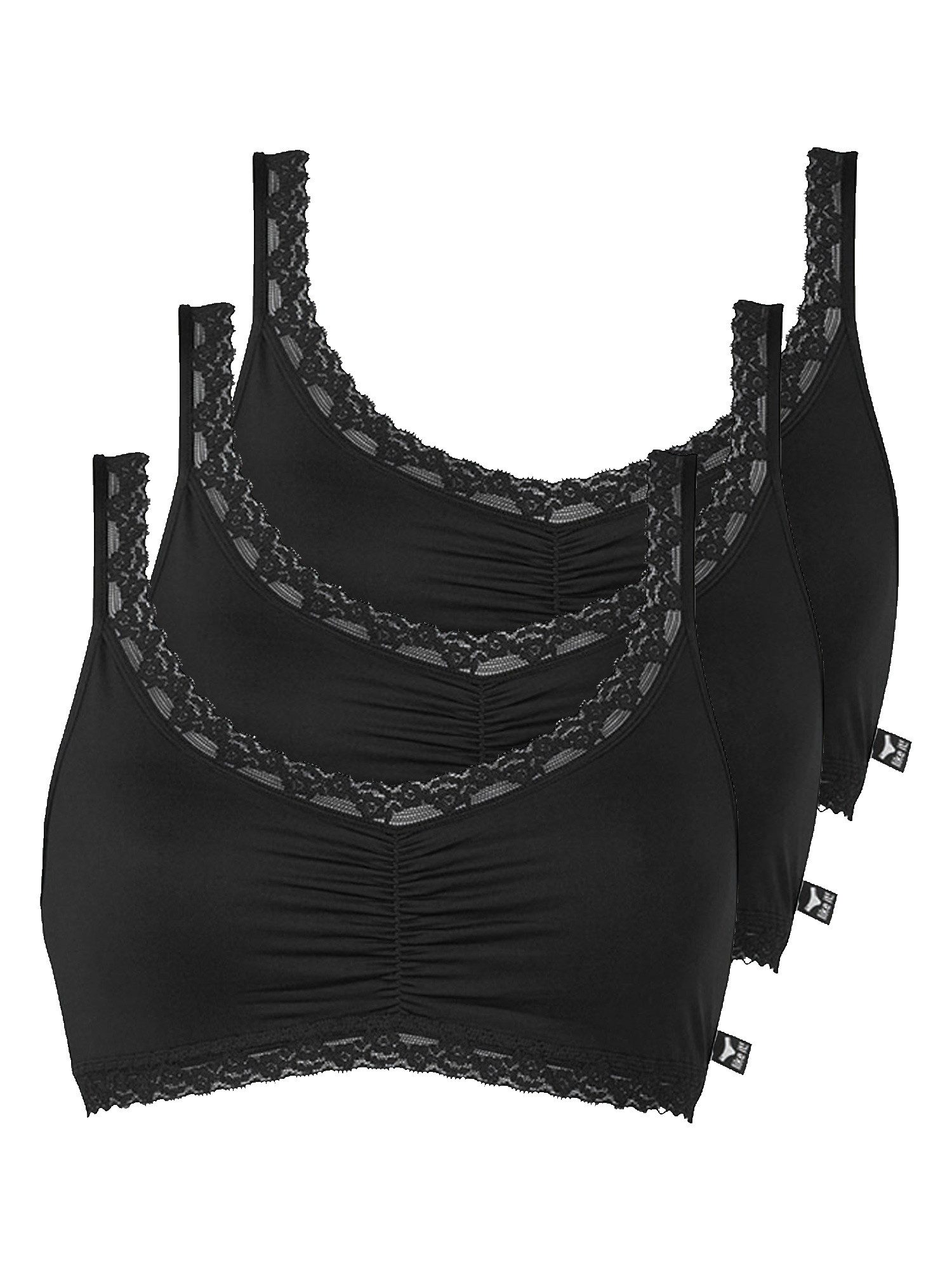 Bustier 3er Pack Soft BH Olivia