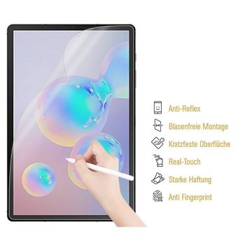 Protectorking Schutzfolie 1x Paperfeel für Samsung Galaxy Tab S6 Displayschutz Schreiben Malen, (1-Stück), Tablet