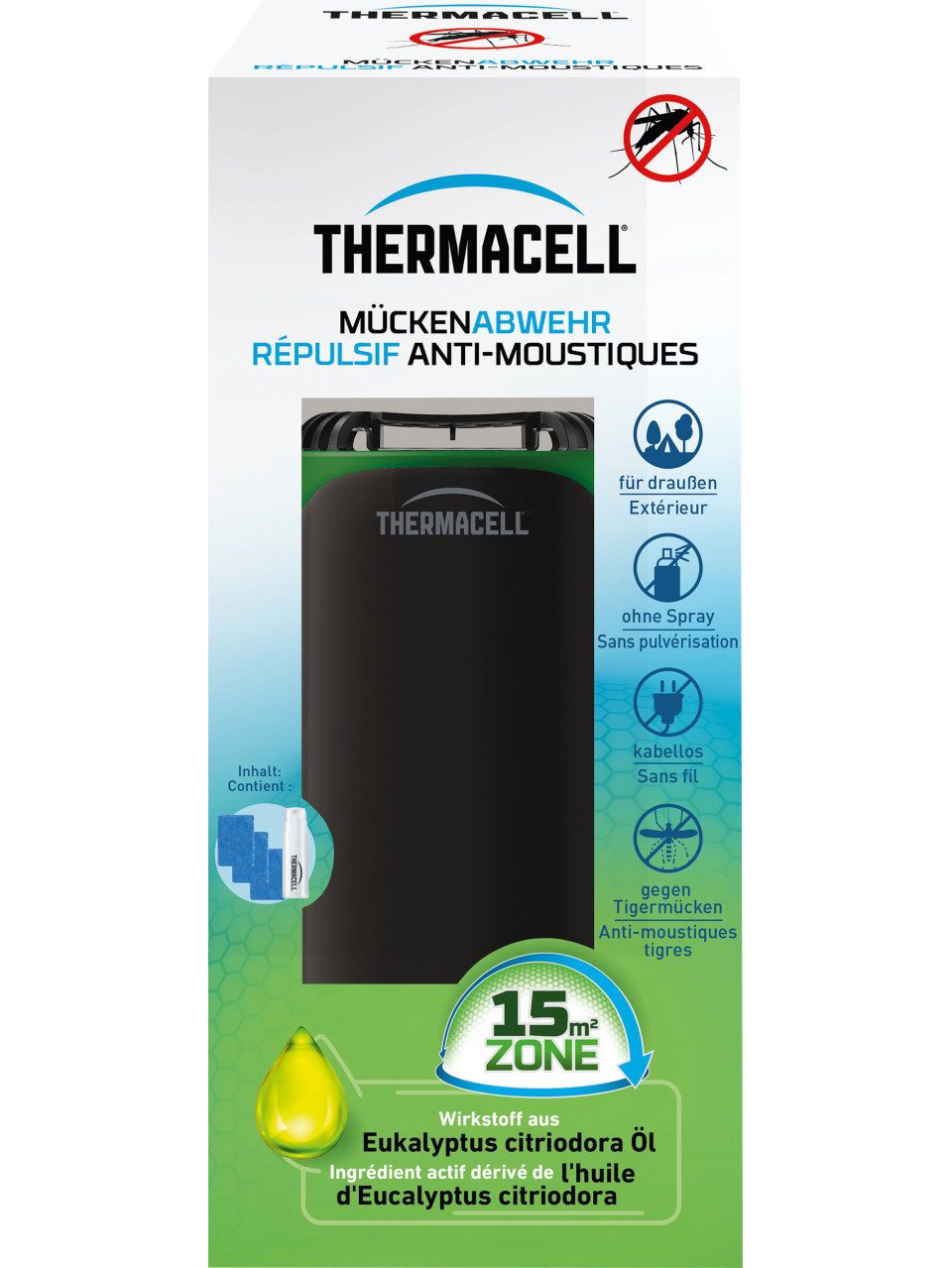 ThermaCell Insektenabwehrgerät Thermacell Mückenabwehr-Verdampfer Protect