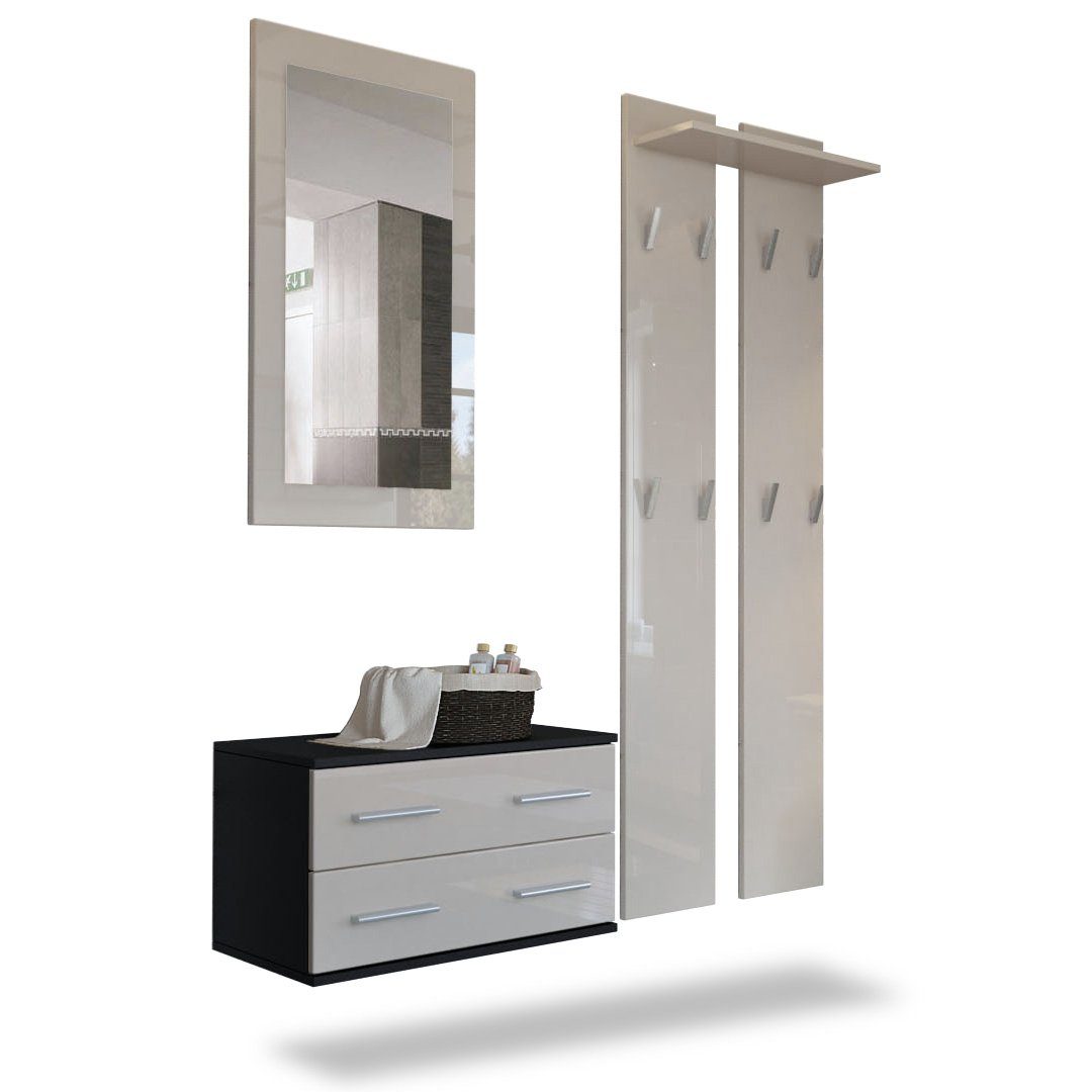 Vladon Garderoben-Set Kioto, (Garderobenset bestehend aus 1 Hängeschubkaste günstig online kaufen