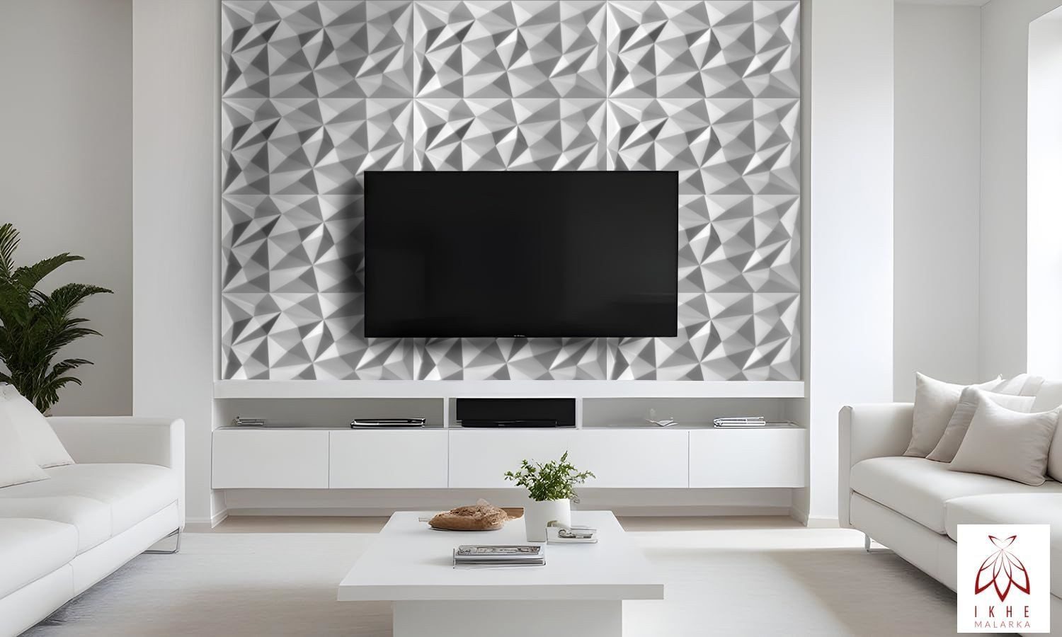 IKHEMalarka 3D Wandpaneel aus Polystyrol Styropor günstig online kaufen