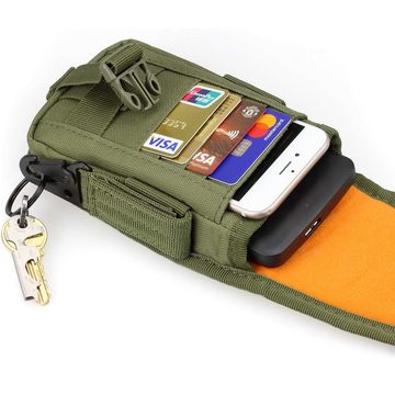 GelldG Gürteltasche Taktische Handytasche,Smartphone Holster für Gürtel enthält Gear Clip