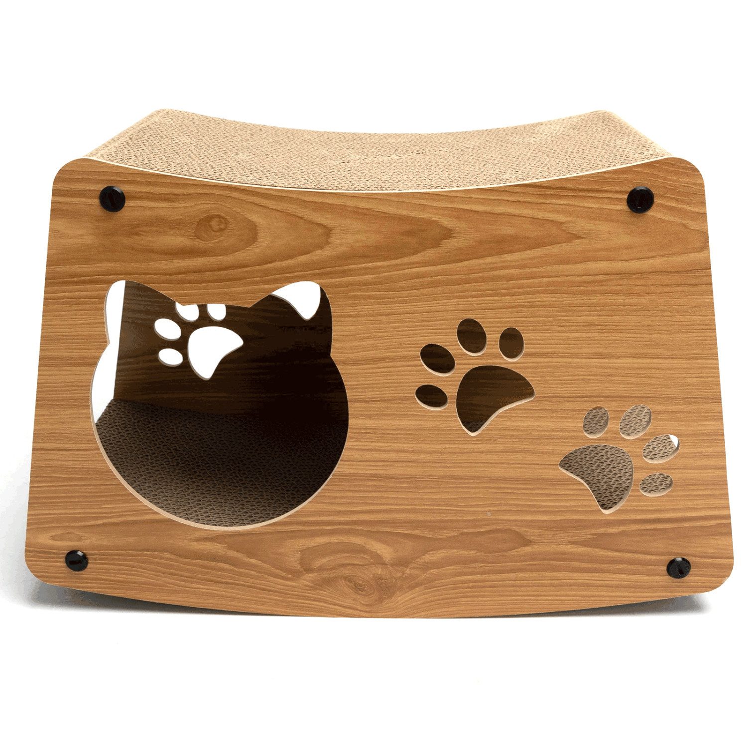 Kratzbrett nobleza - 2-in-1 Kratzbrett für Katzen