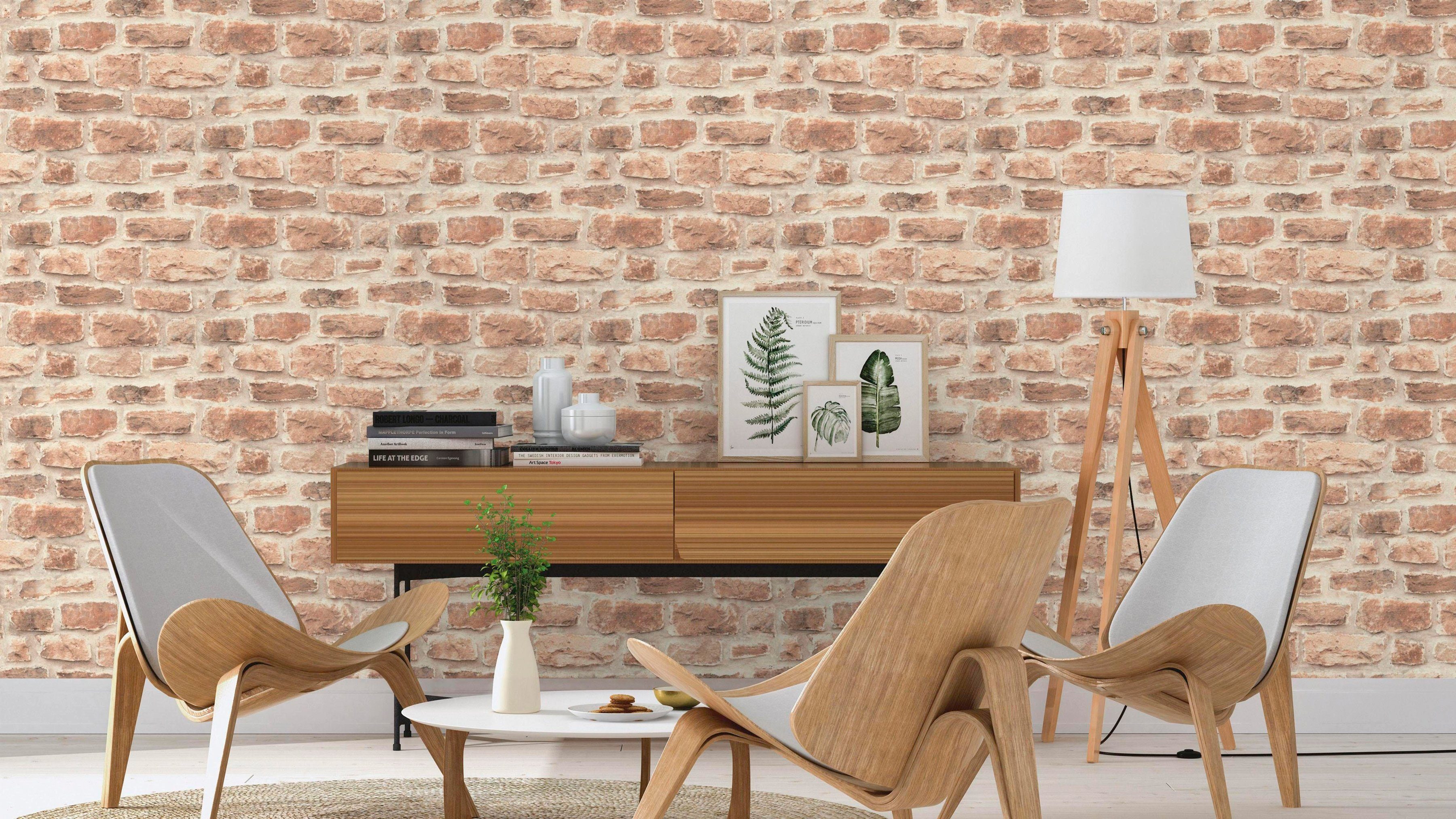 Rasch Vinyltapete b.b home passion VI, geprägt, Steinoptik, gemustert, (1 St)