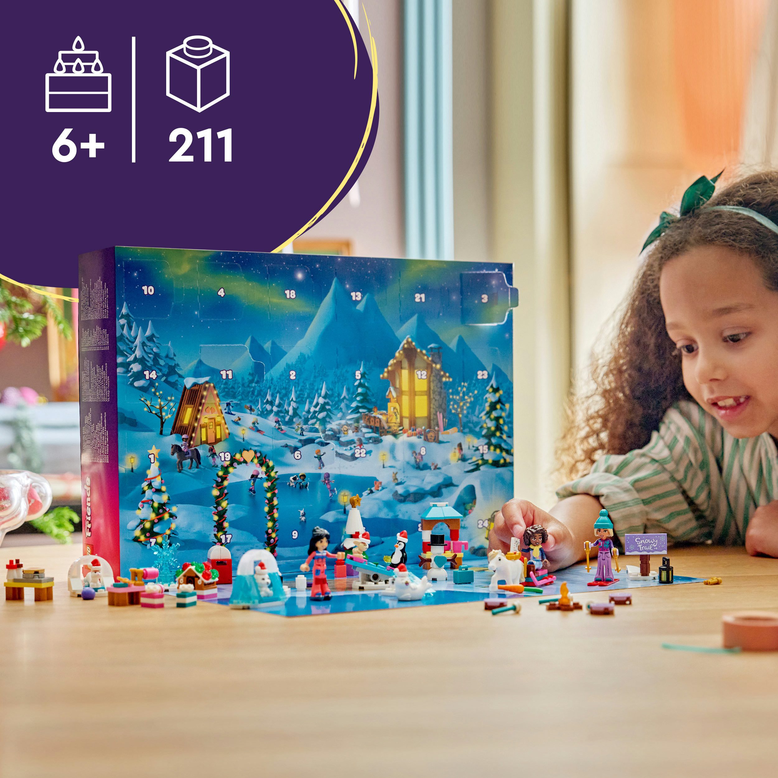 LEGO® Spielzeug-Adventskalender Adventskalender 2026 (42698), LEGO Friends (211-tlg), Made in Europe – Bild 3 von 5