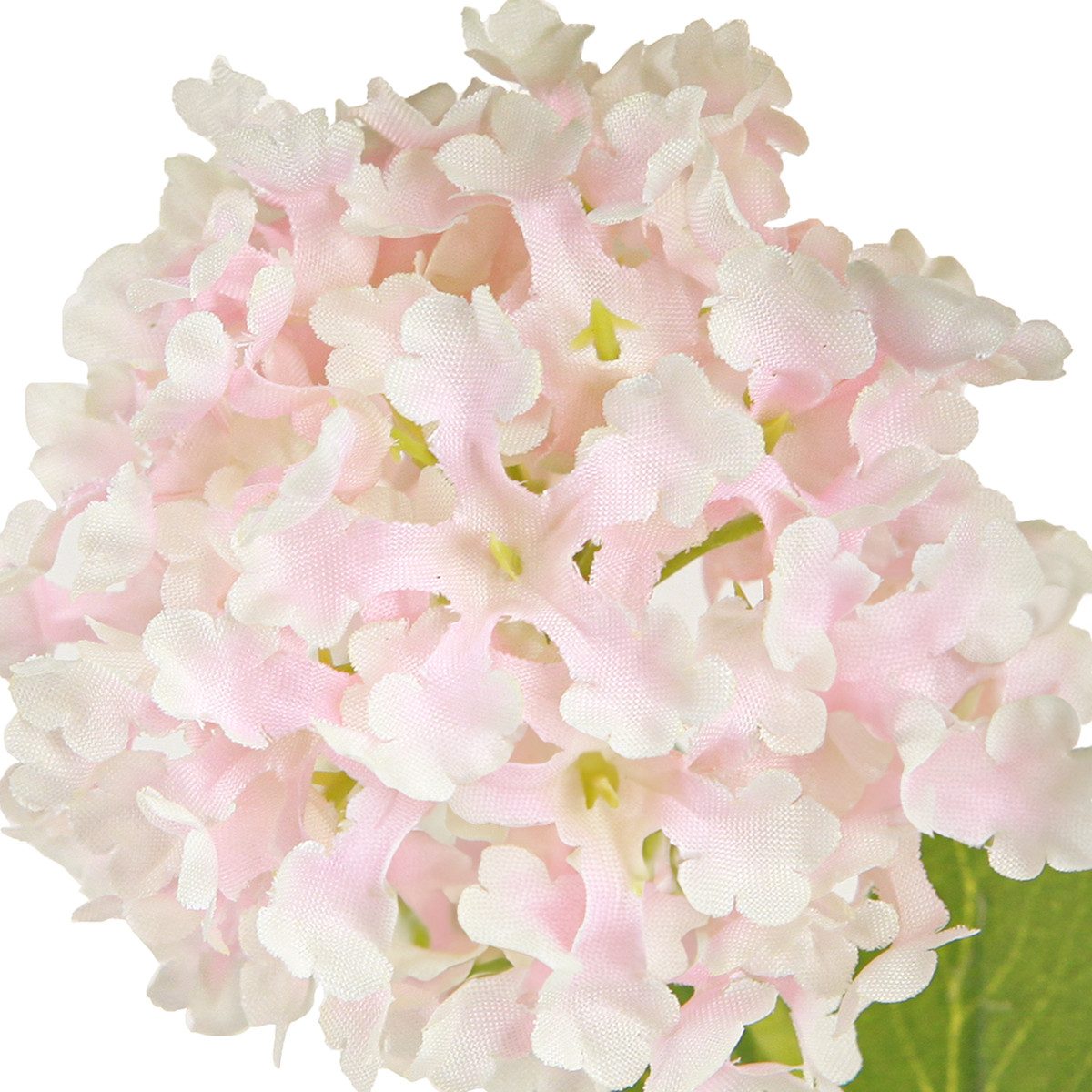 Kunstblume Schneeball Kunstblume Rosa Weiß 78cm günstig online kaufen