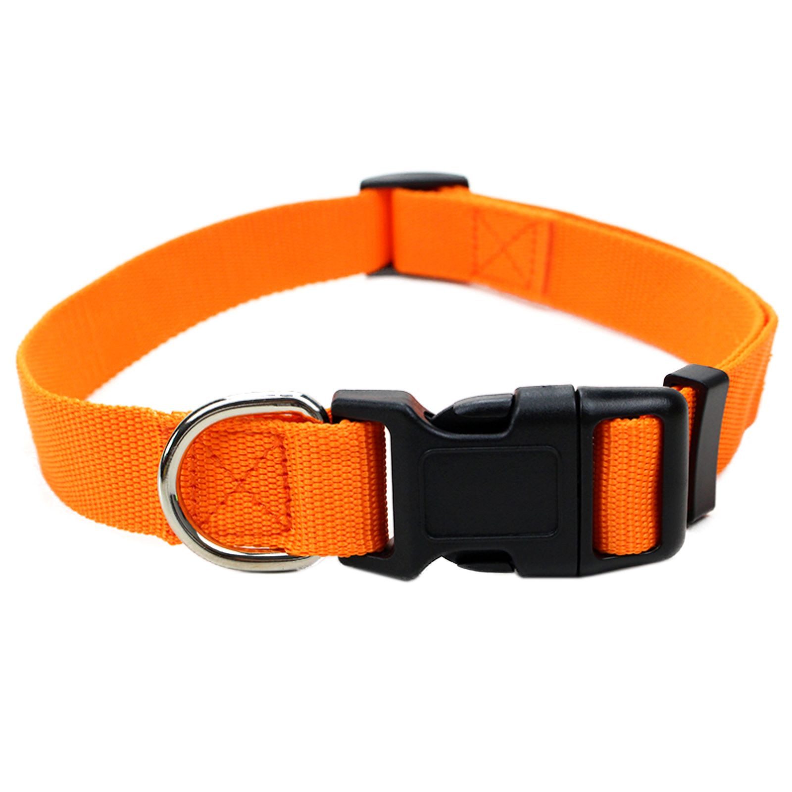 Illes-Laedchen Hunde-Halsband Hundehalsband Nylon – verstellbar, robust & leicht – Halsband, mit Klickverschluss – verschiedene Farben & Größen