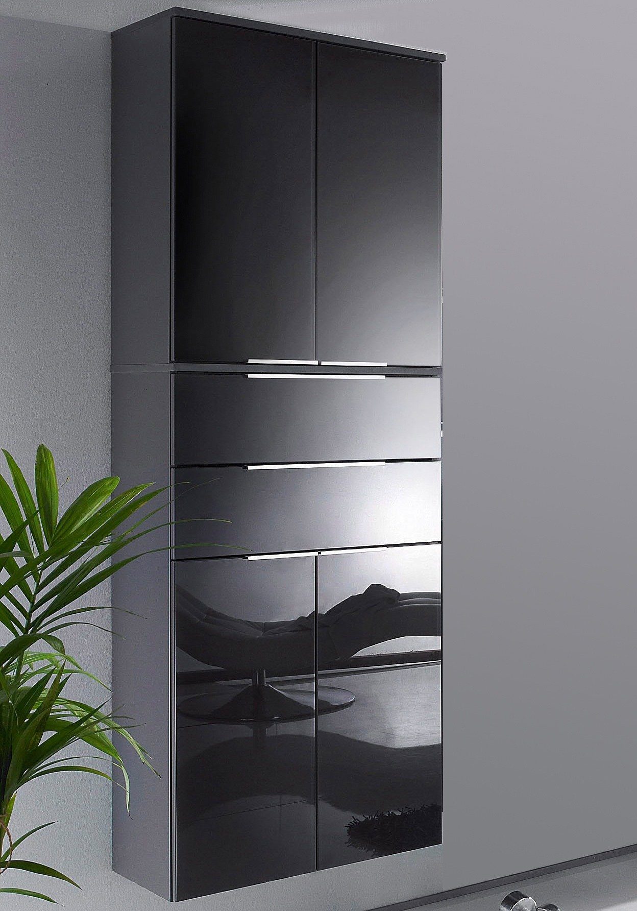 FACKELMANN Hochschrank Kara Badmöbel Breite 61 cm