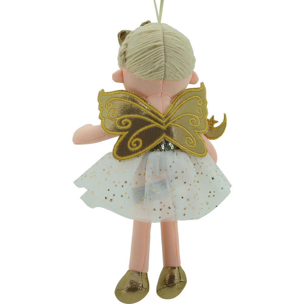 Toys 11742 Fee Stoffpuppe 30 Gold Puppe Prinzessin Stoffpuppe Sweety-Toys cm Sweety
