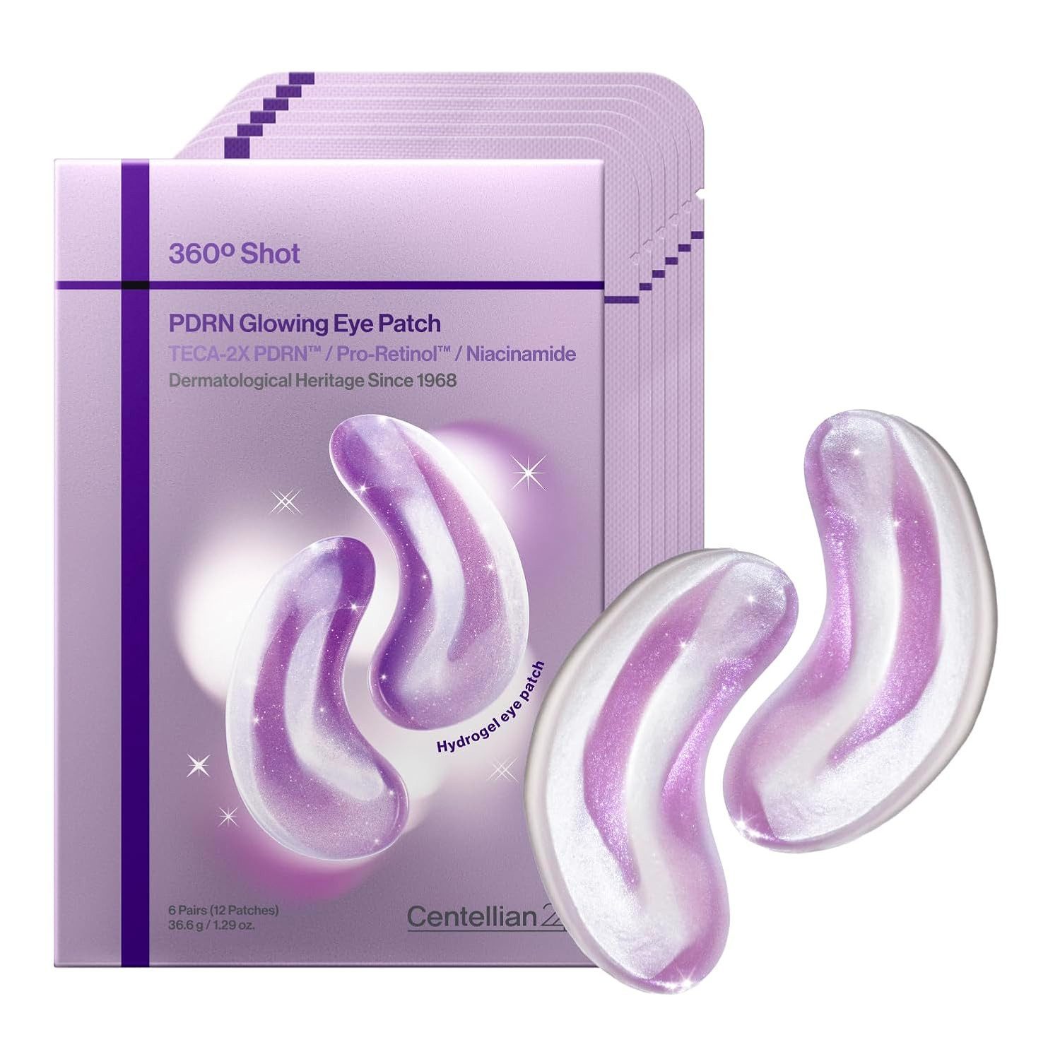 Centellian24 Augenpads Centellian24 360 Shot PDRN Glowing Eye Patch 6 Paare