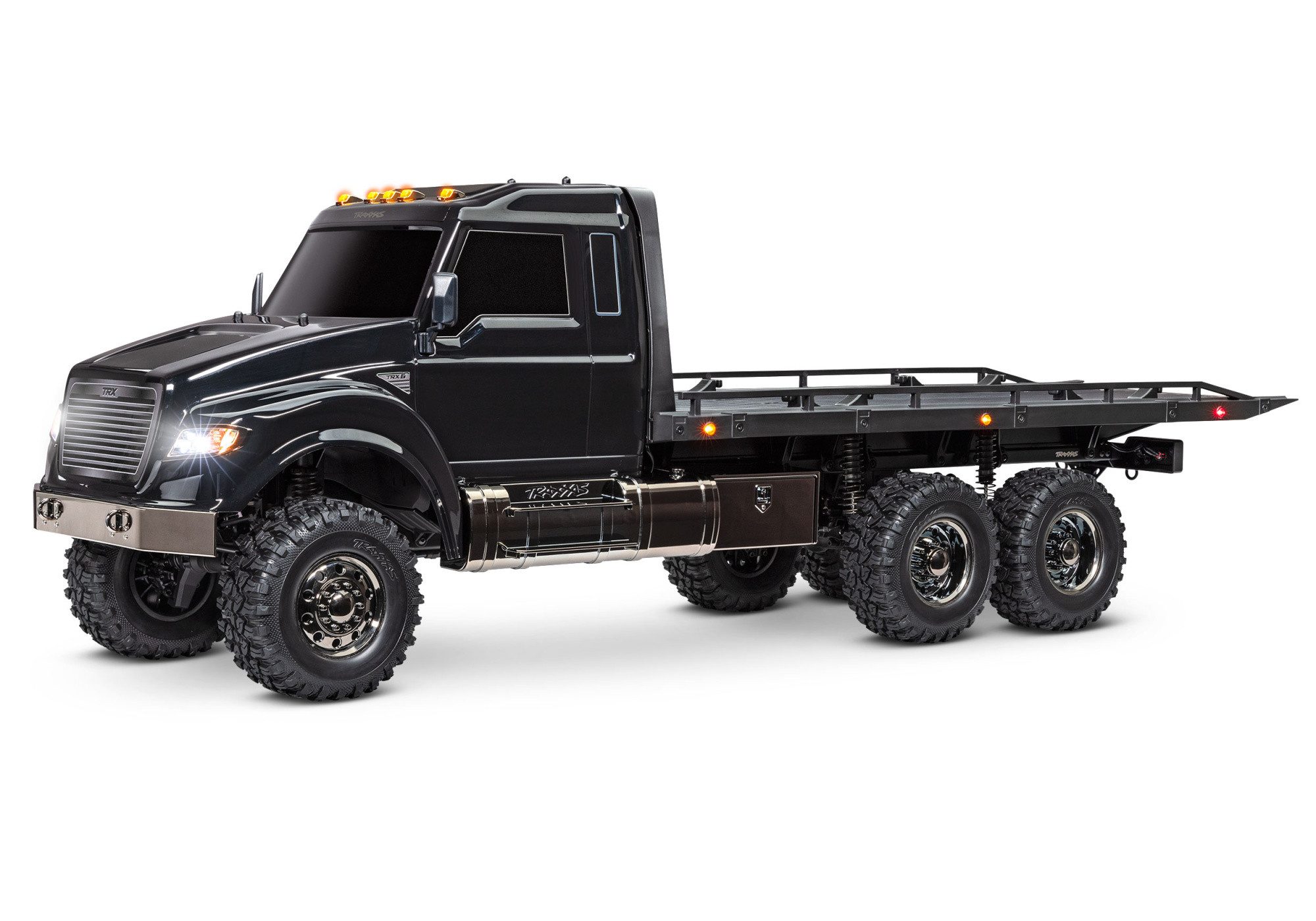 RC-Buggy Traxxas TRX-6 Crawler Flatbed Hauler Truck 6x6 RTR inkl. Winde und Sen