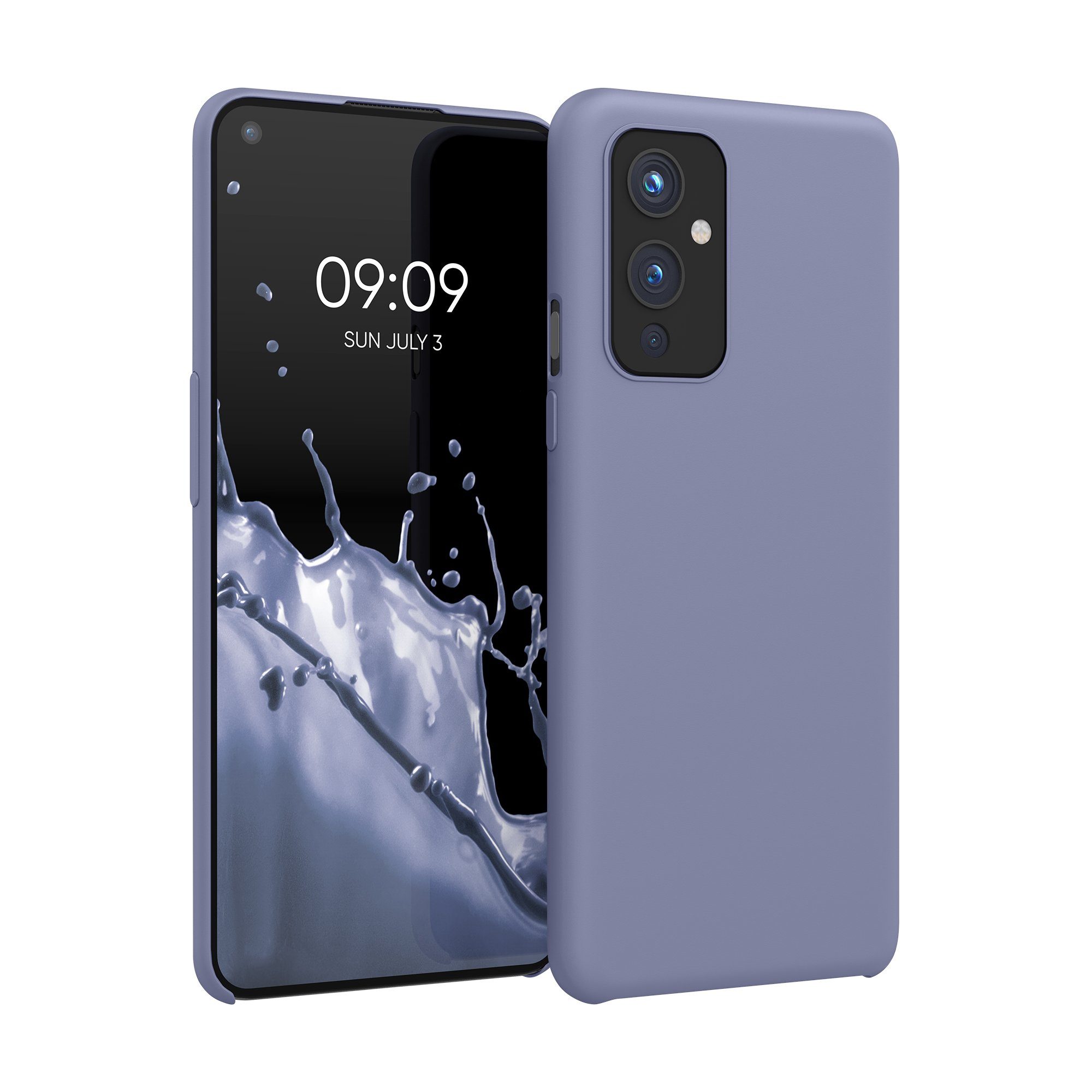 kwmobile Handyhülle Handyhülle für OnePlus 9 (EU/NA Version) Hülle, Weiches Handy Silikon Case - Schutzhülle Cover
