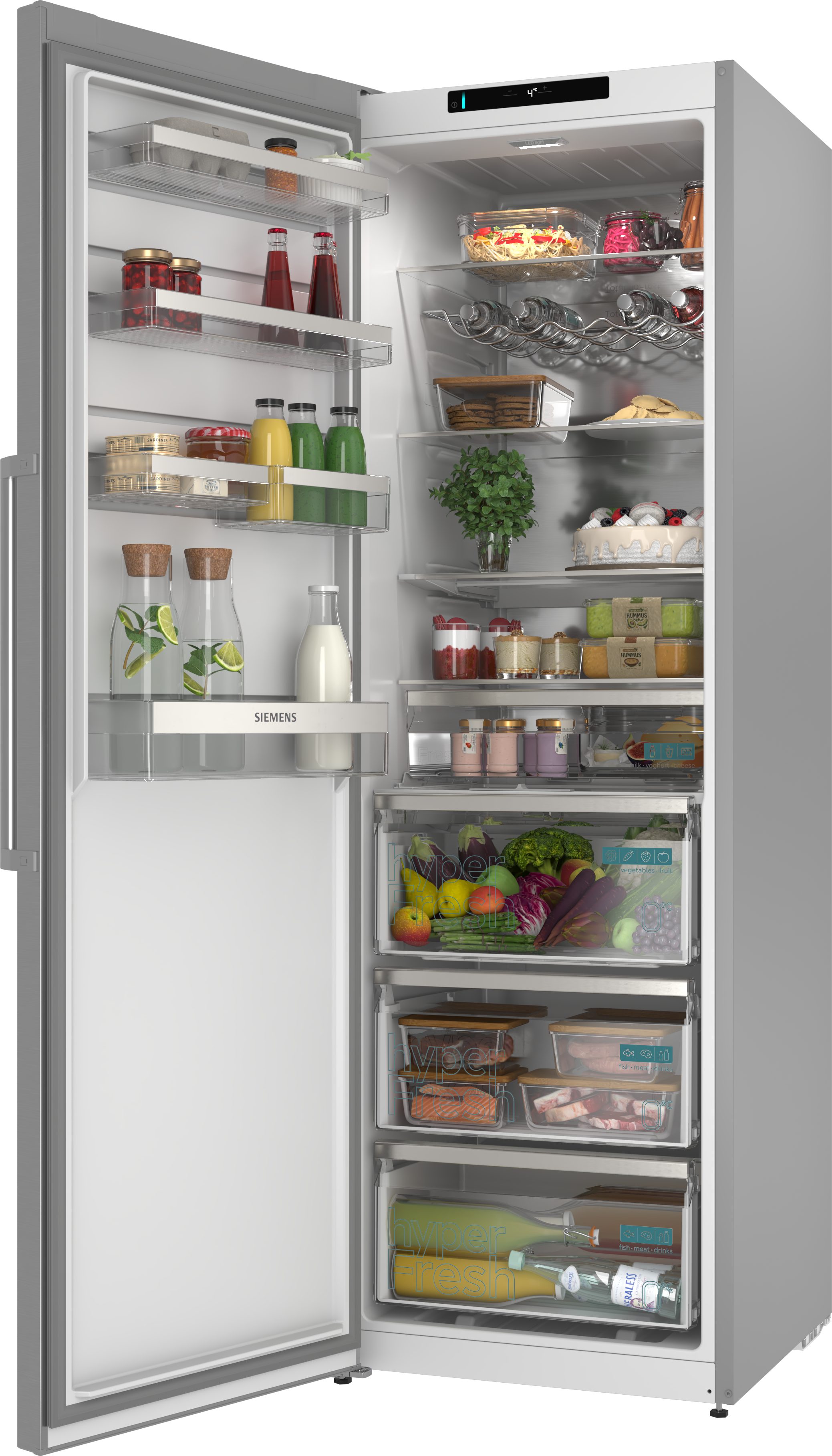 SIEMENS Kühlschrank iQ500 KS36NAICG, 186,2 cm hoch, 59,5 cm breit