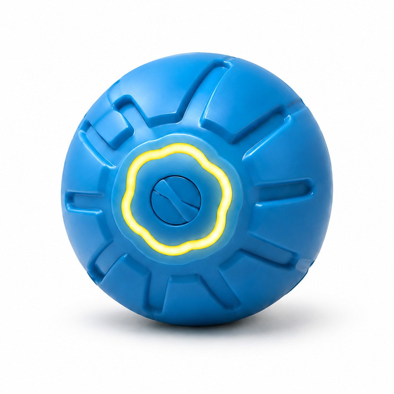 FLOCKI Pets™ Tier-Intelligenzspielzeug Interaktiver Hundeball mit Motor, LED & USB-C, Ø 5,2 cm, Komplett-Set 3 Bewegungsarten, Berührungssensor, LED, USB-C, Ruhemodus