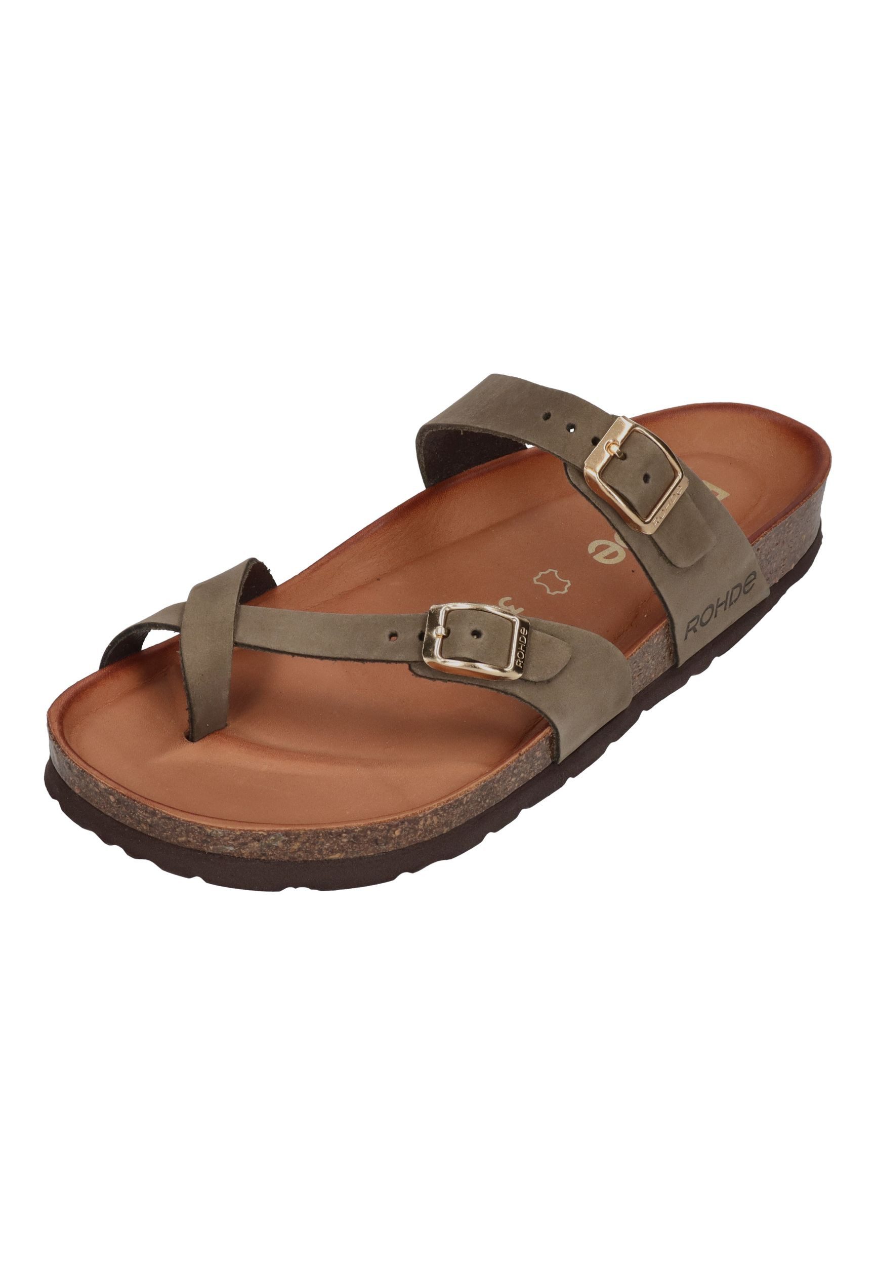 Rohde ALBA 5643 Pantolette Olive