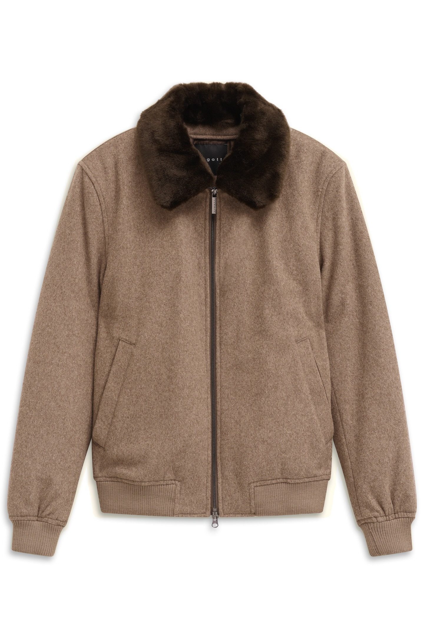 Wolljacke Modern Fit