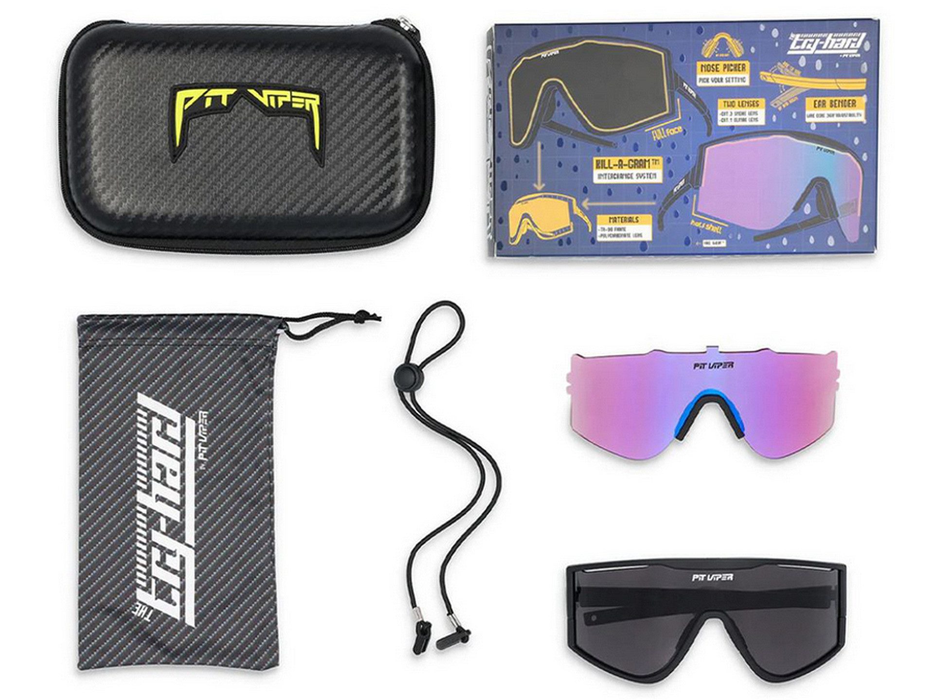 Pit Viper Fahrradbrille, The Try Hards