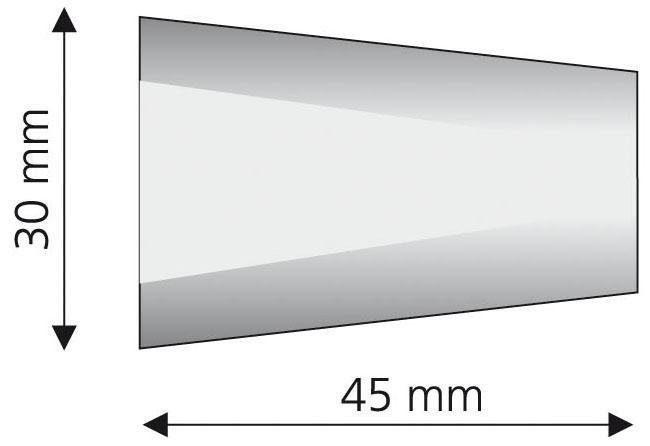 Gardinenstangen-Endstück Dust, Liedeco, für Gardinenstangen Gardinen, (Set, Ø 16 edelstahlfarben mm 2-St)