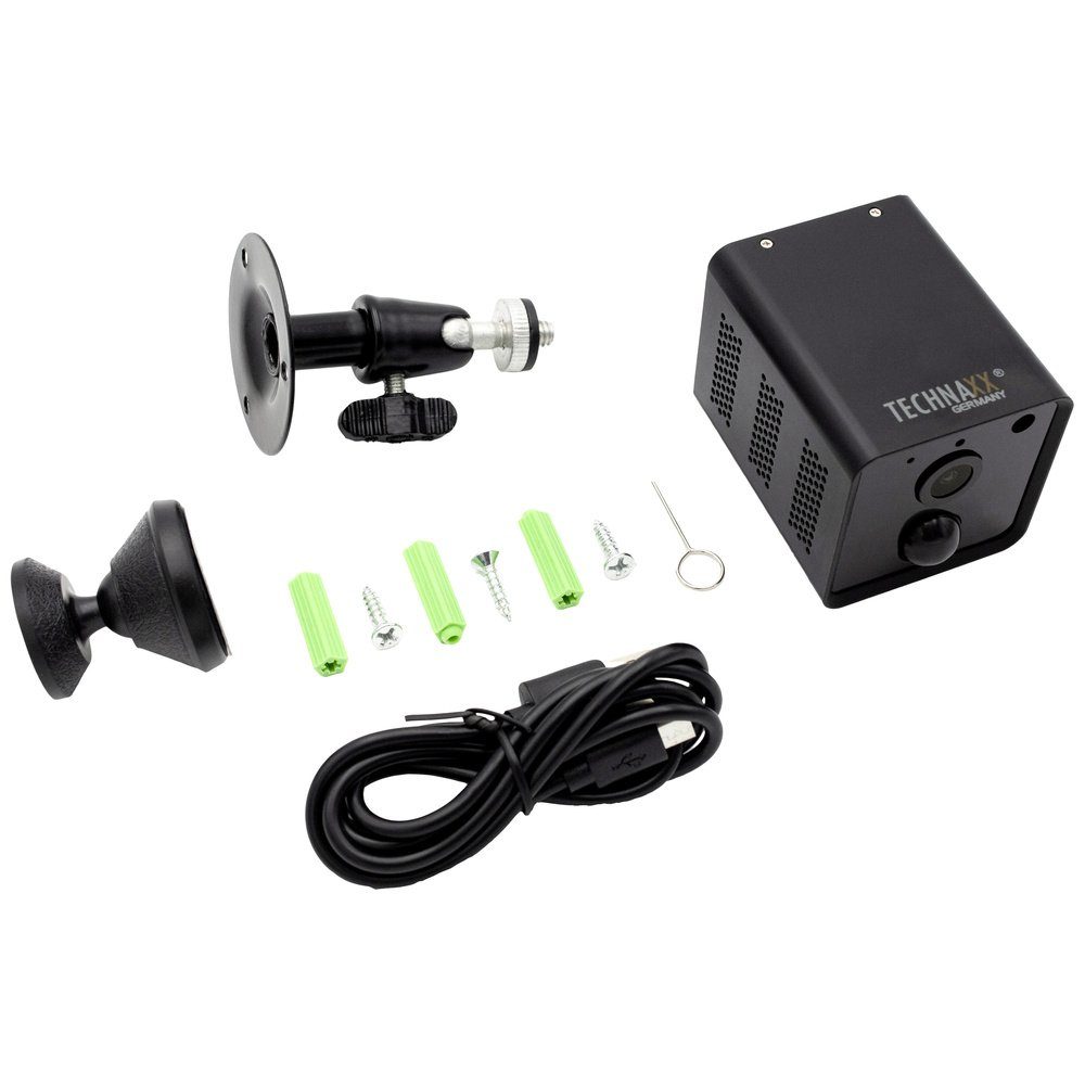 Technaxx Überwachungskamera Technaxx TX-190 4989 WLAN, LAN IP Überwachungskamera 2304 x 1296 Pix (4989 (TX-190). € 86,34