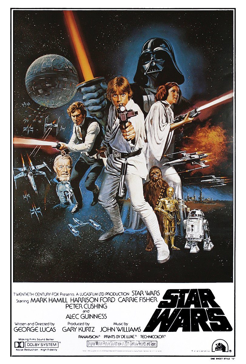 Star Wars Poster Star Wars Poster Style 'C' - American 61 x 91,5 cm günstig online kaufen