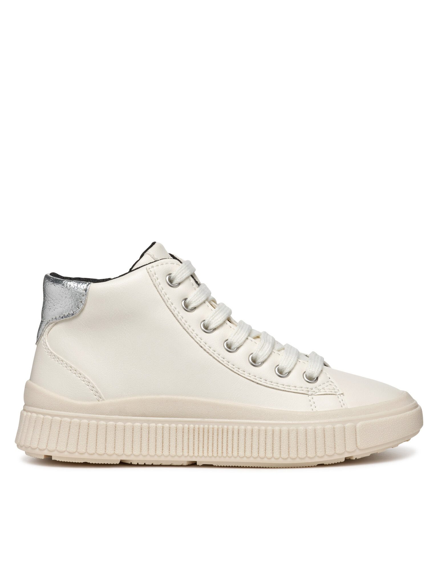 Geox Sneakers J Laquinny Girl J46M3F 000BC C1M1W M Écru Sneaker