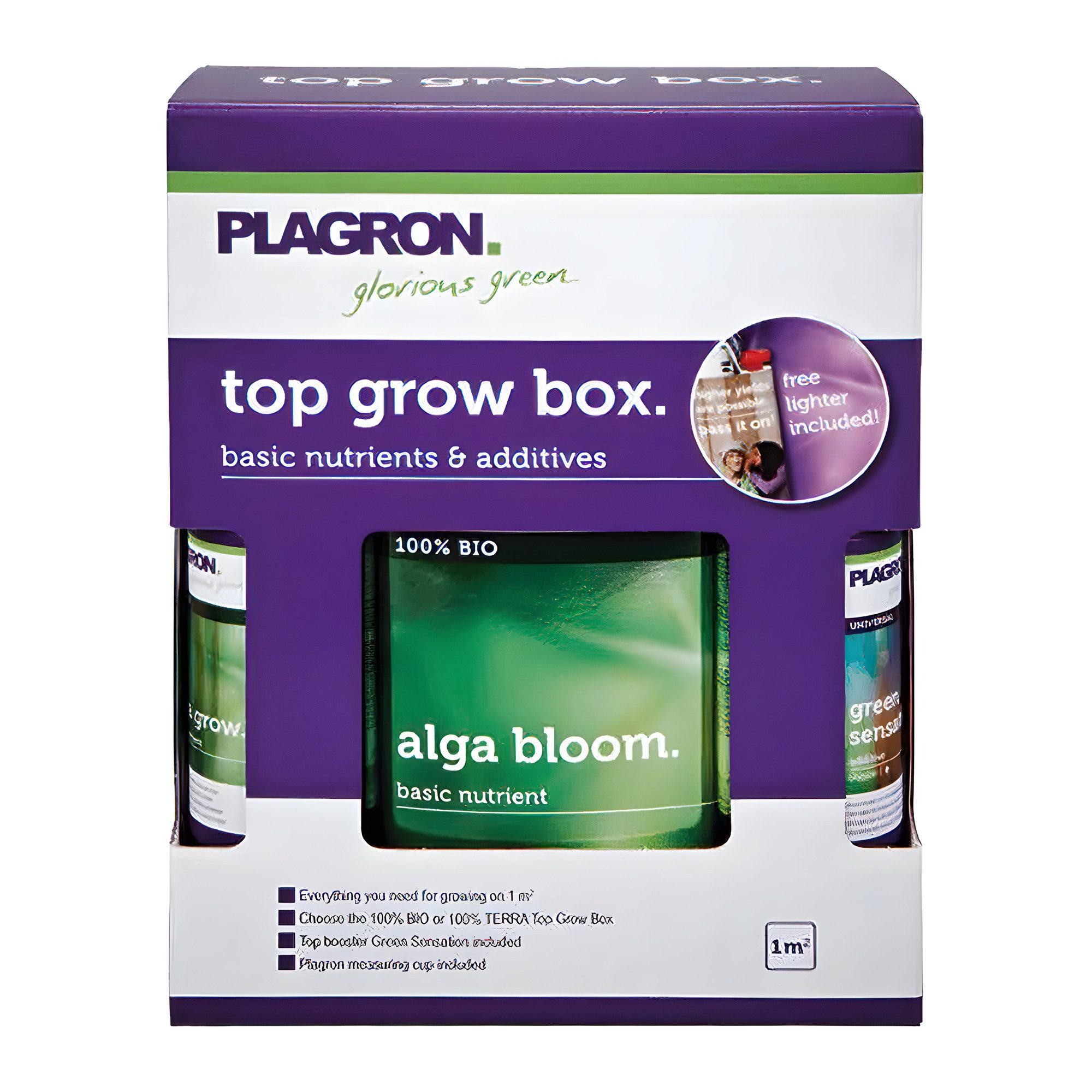 Plagron Spezialdünger Plagron Top Grow Box Bio/Organic, Starterset Erde