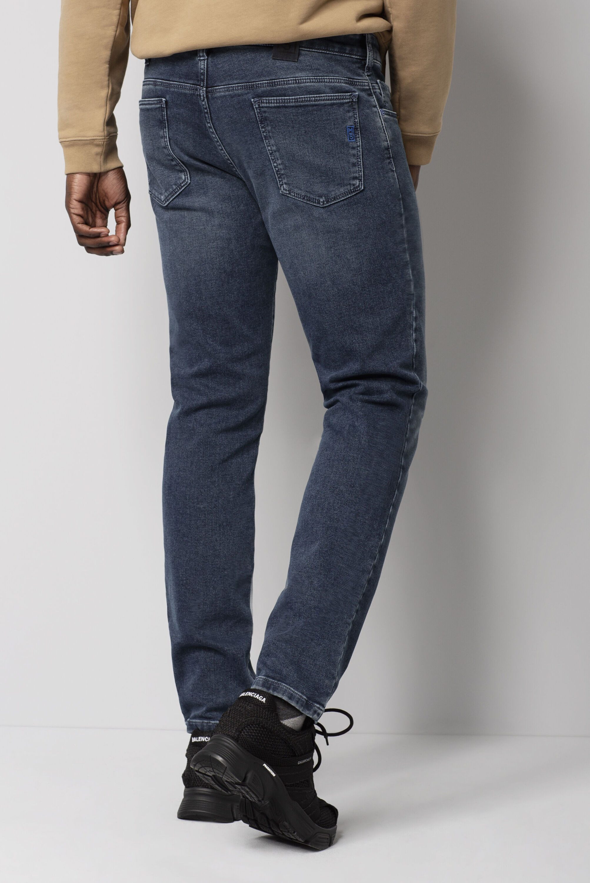 MEYER 5-Pocket-Jeans M5 Slim Lässiger Jeans aus der M/5 by MEYER Serie