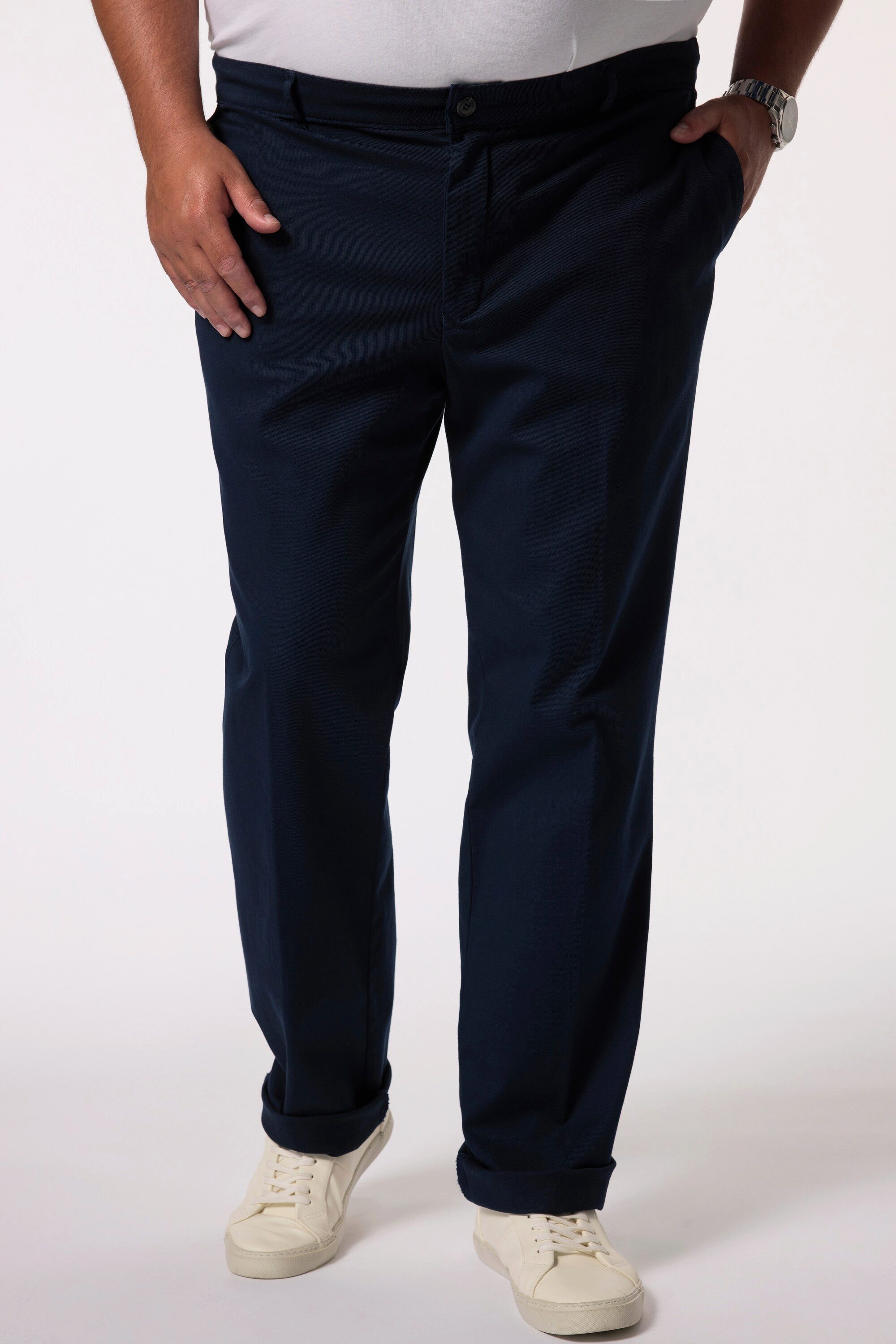 Men Plus Chinohose Men+ Chino Bauchfit günstig online kaufen