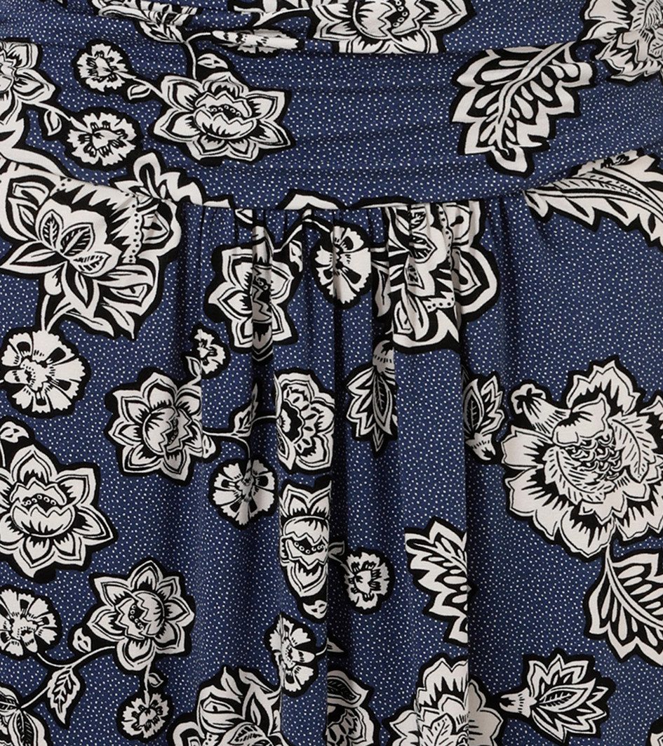 Aniston SELECTED Jerseykleid mit abstrakter Blüten- und Blättermusterung