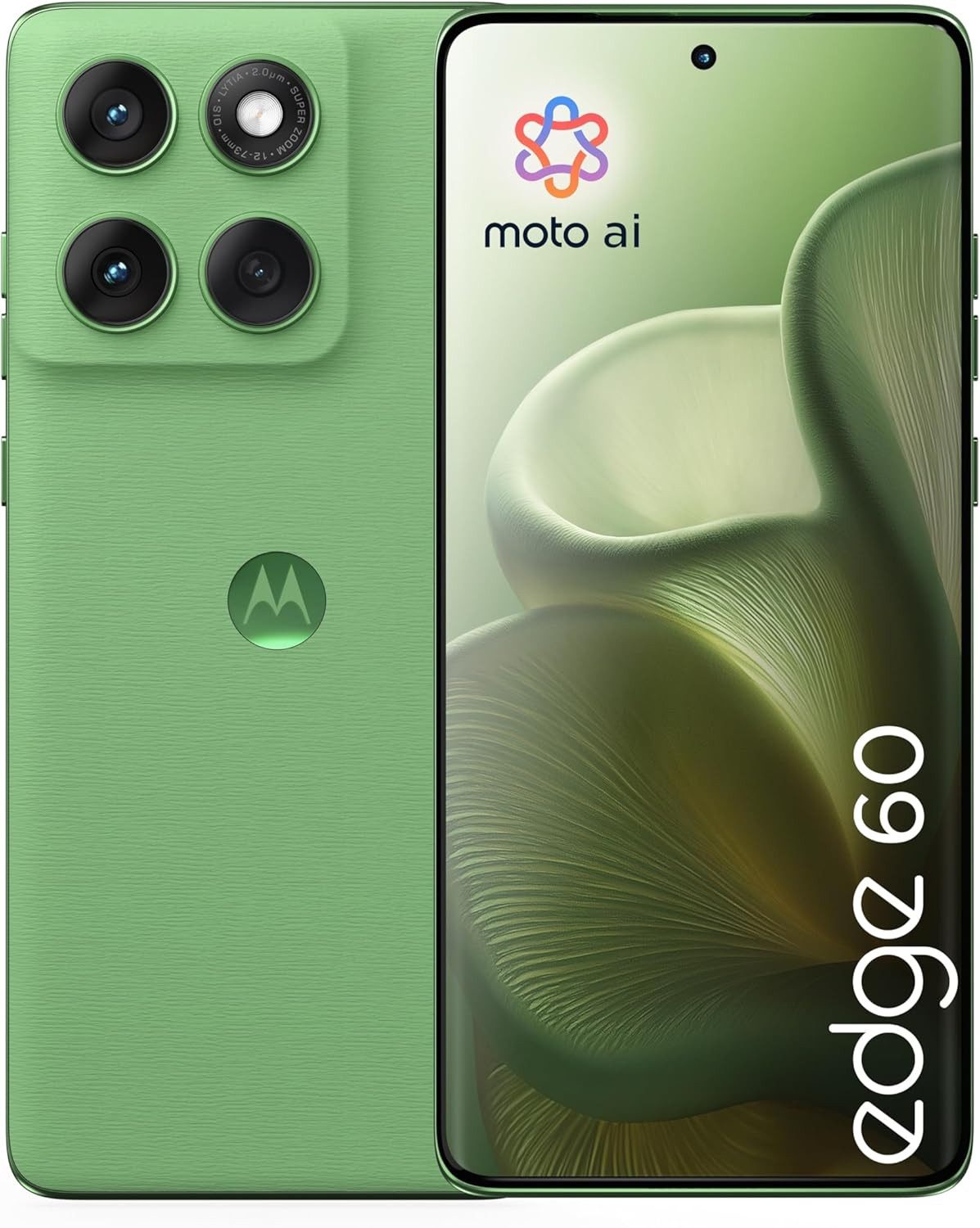 Motorola Motorola Edge 60 Handy Smartphone (16,93 cm/6,67 Zoll, 512 GB Speicherplatz, 50 MP Kamera, Motorola Edge 60 Smartphone 12/512 GB, 6.67" pOLED, 50 MP Kamera)