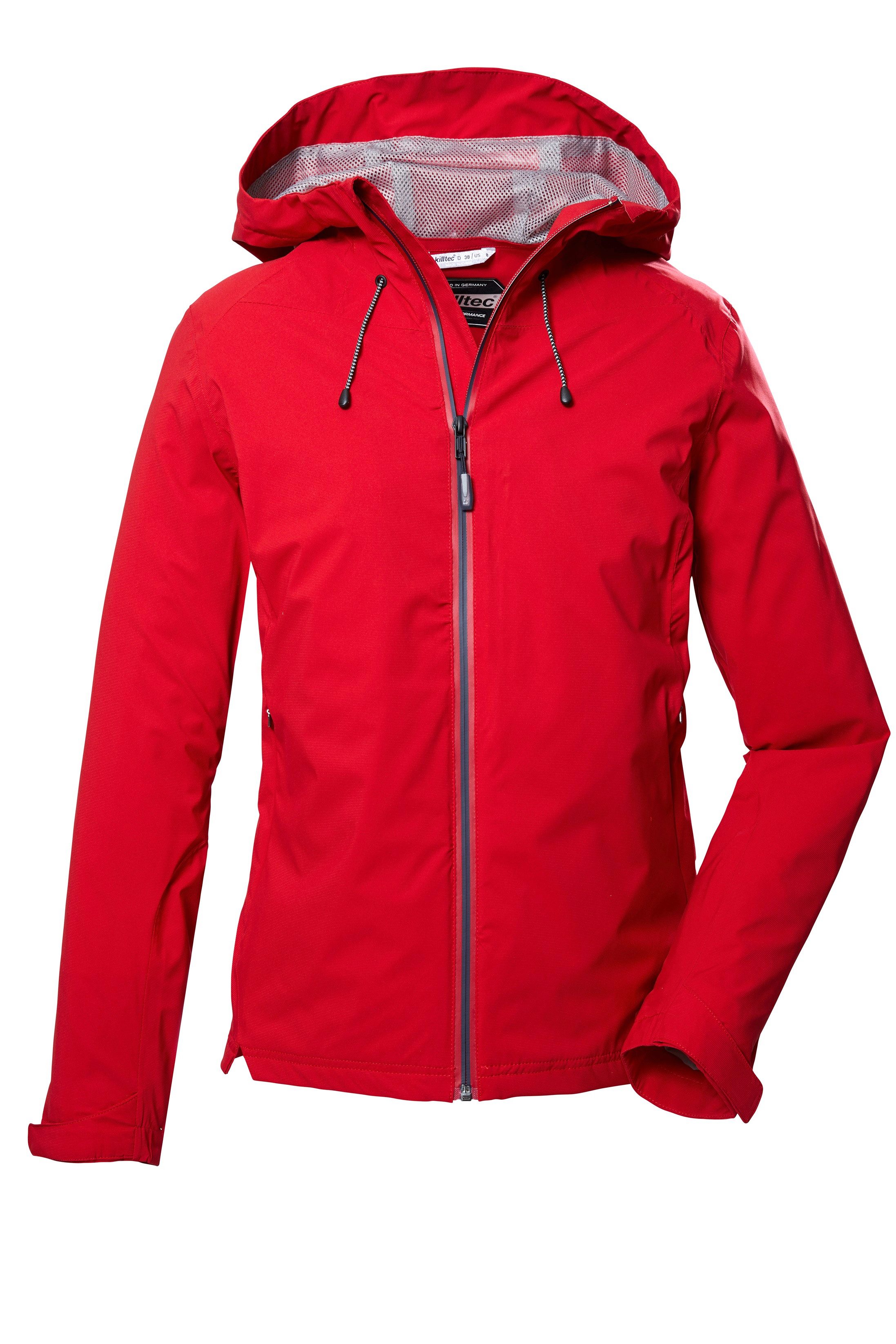 Killtec Funktionsjacke KOS 23 WMN JCKT CS Outdoorjacke, Wanderjacke auch in Großen Größen, mit abnehmbarer Kapuze