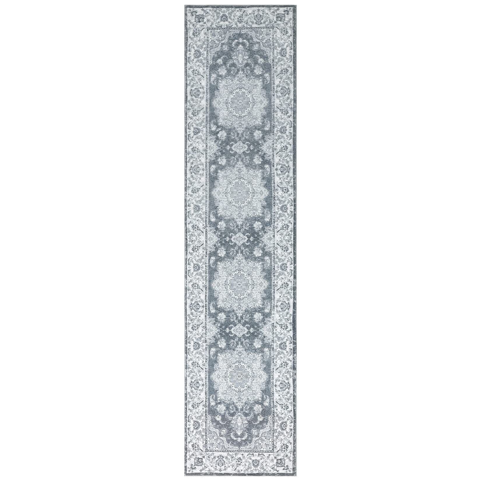 GarveeMore Teppich Vintage-Teppich – waschbar, rutschfest & pflegeleicht, Maschinenwaschbar, antirutsch und wasserabweisend – ideal für Familien