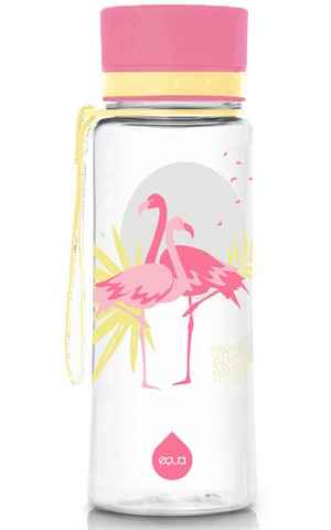 equa Trinkflasche Kids Flamingo, Tritankunststoff, Inhalt 600 ml