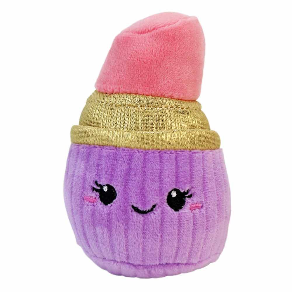 Van Manen Kuscheltier Kuscheltier Lippenstift kawaii Lila - ca. 10 cm (1-St)