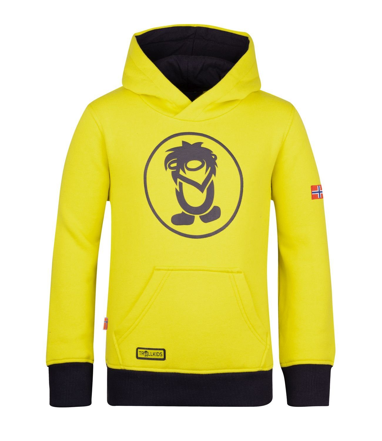 TROLLKIDS Hoodie Troll Trübes Gelb/Marineblau